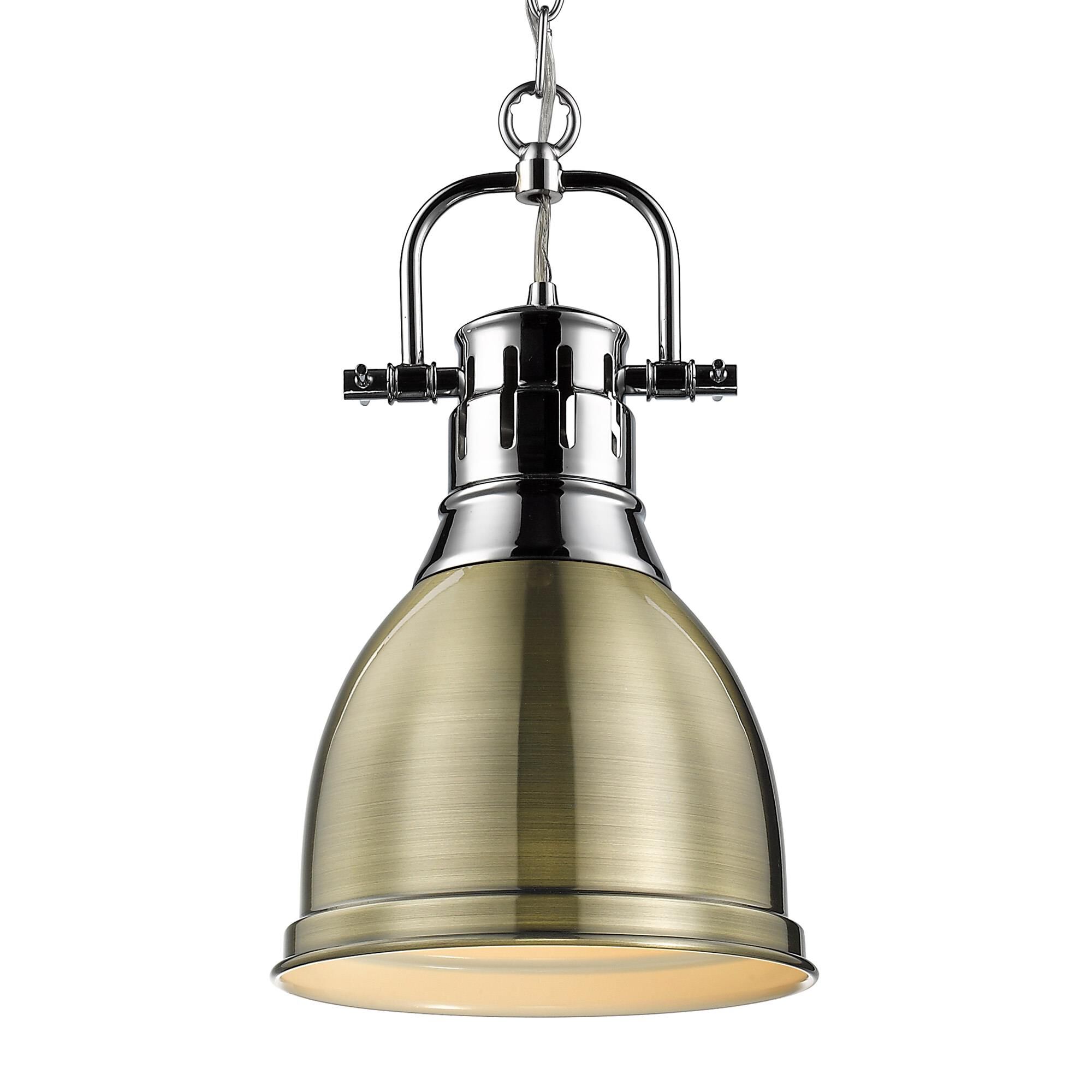 Duncan 8 Inch Mini Pendant by Golden Lighting