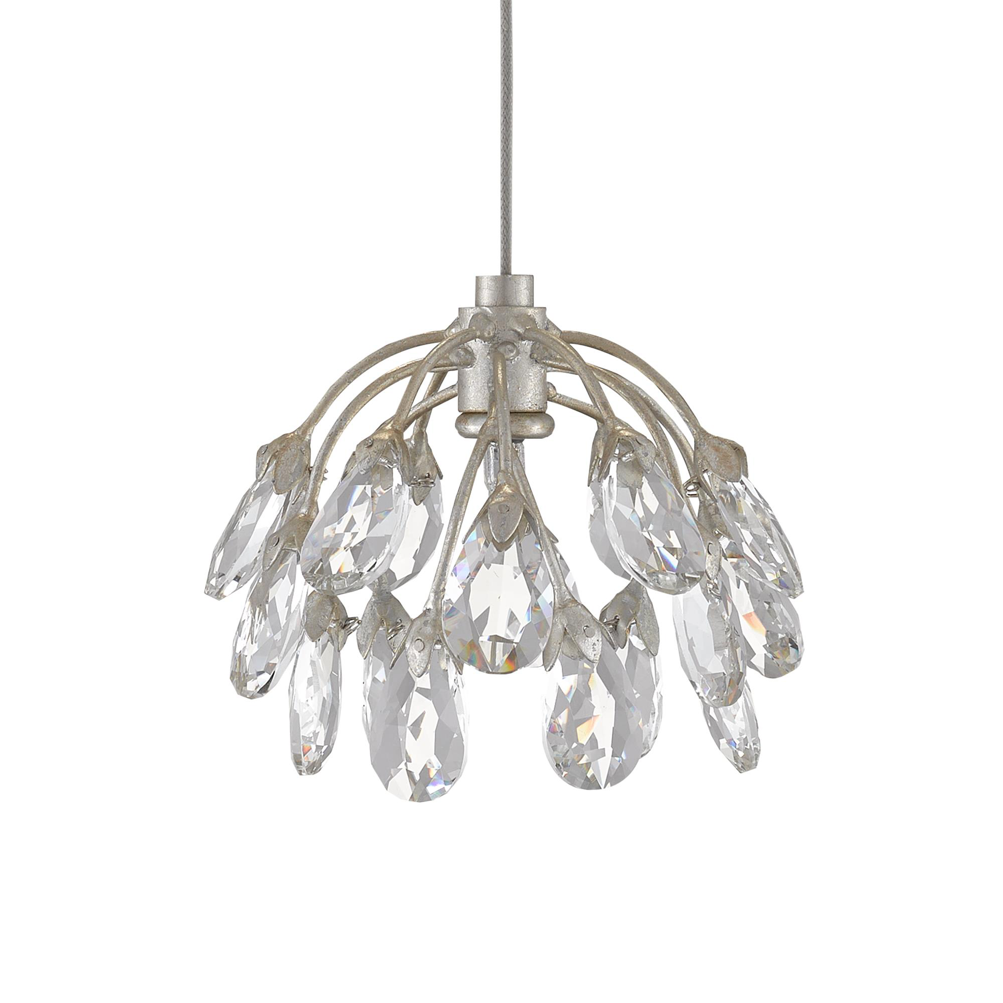 Crystal Bud 7 Light Multi Light Pendant,