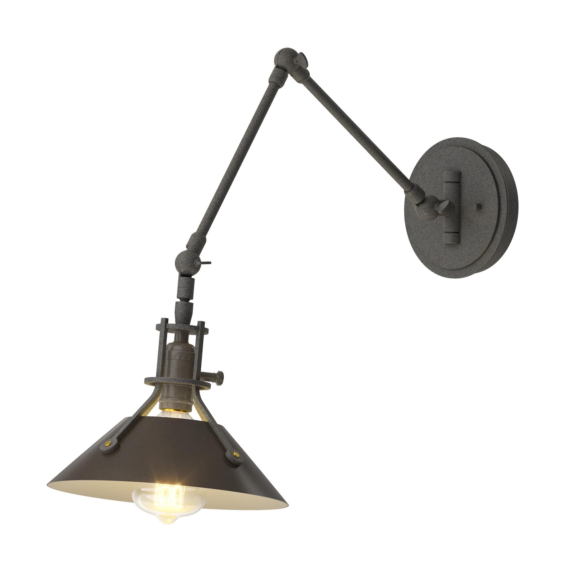 Shown in Natural Iron finish and Oil Rubbed Bronze (14) accent