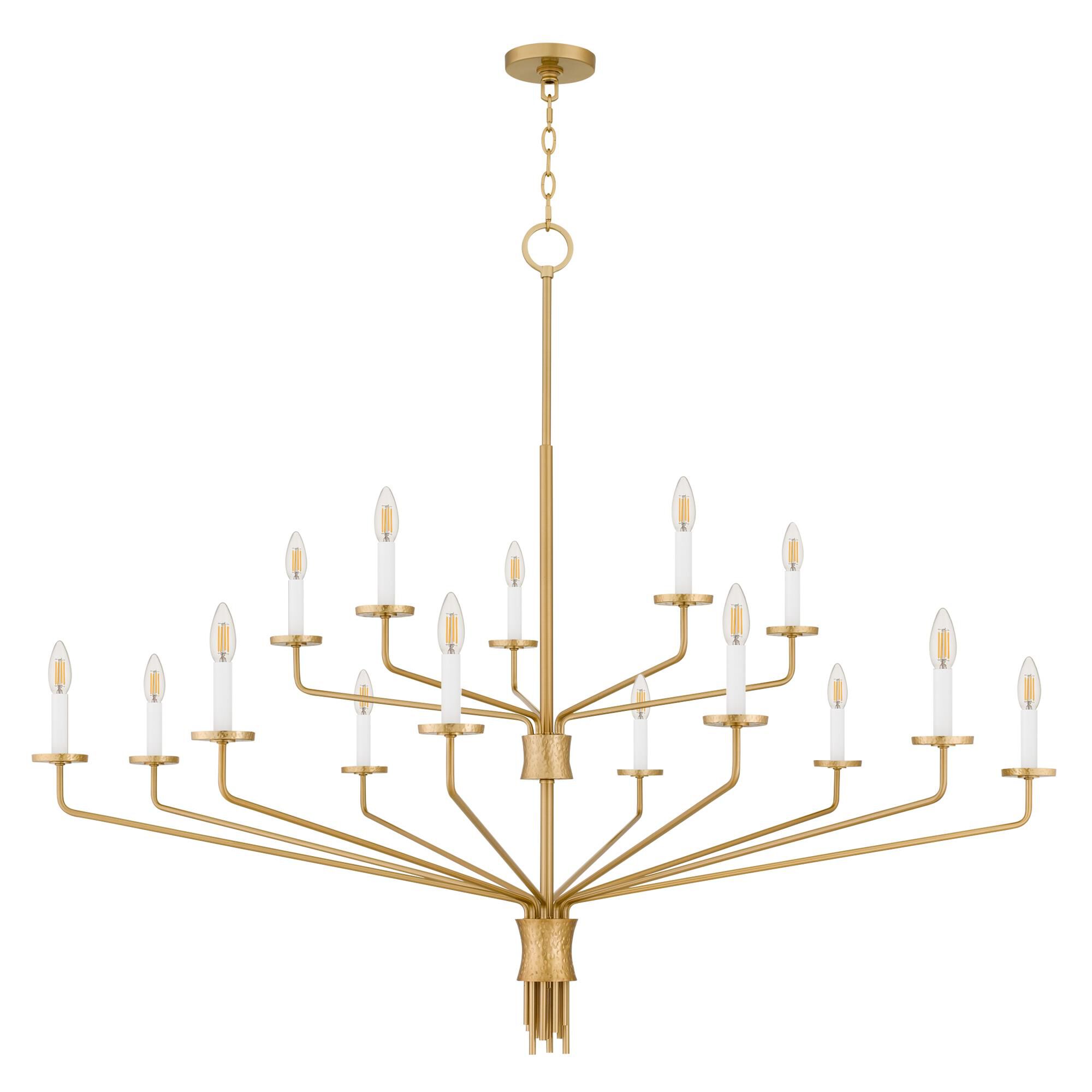Shown in Brushed Gold finish
