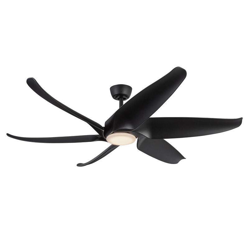 Coronado 60 Inch Ceiling Fan with Light Kit by Kuzco Lighting