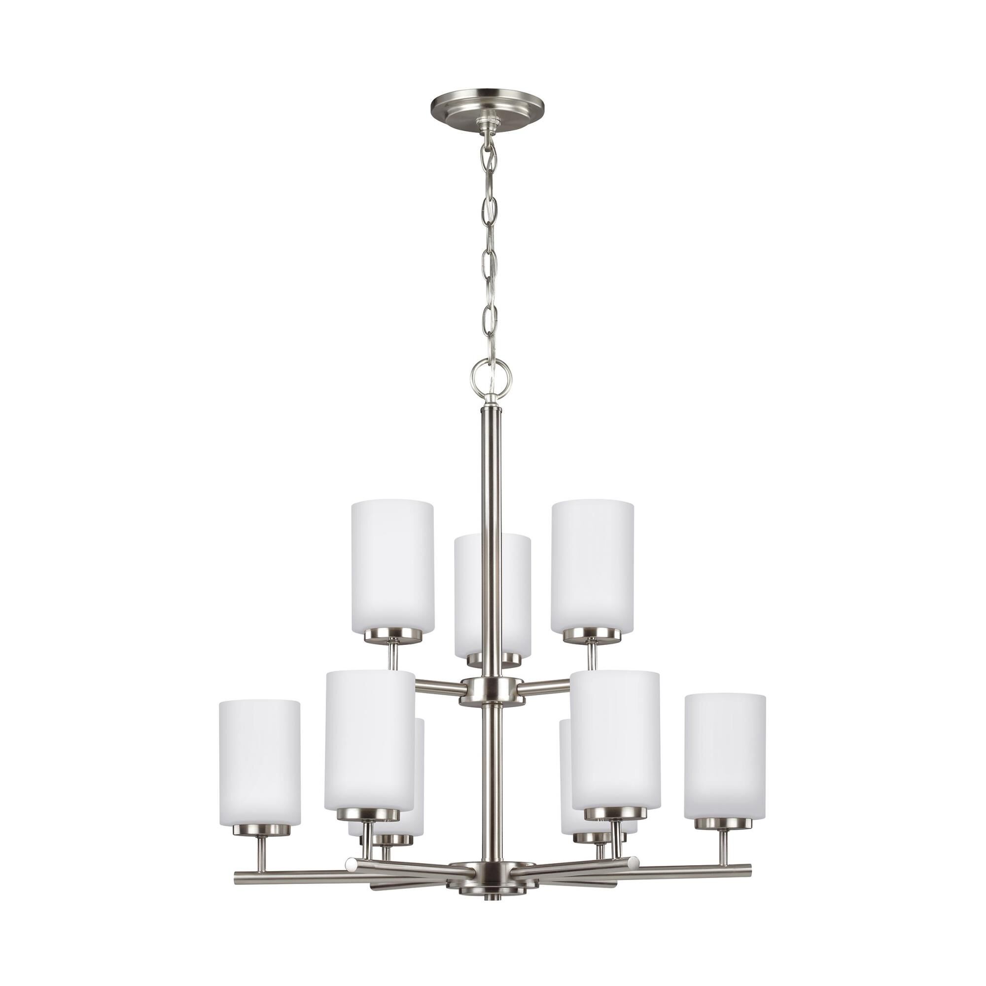 Oslo 26 Inch 9 Light Chandelier by Generation Lighting
