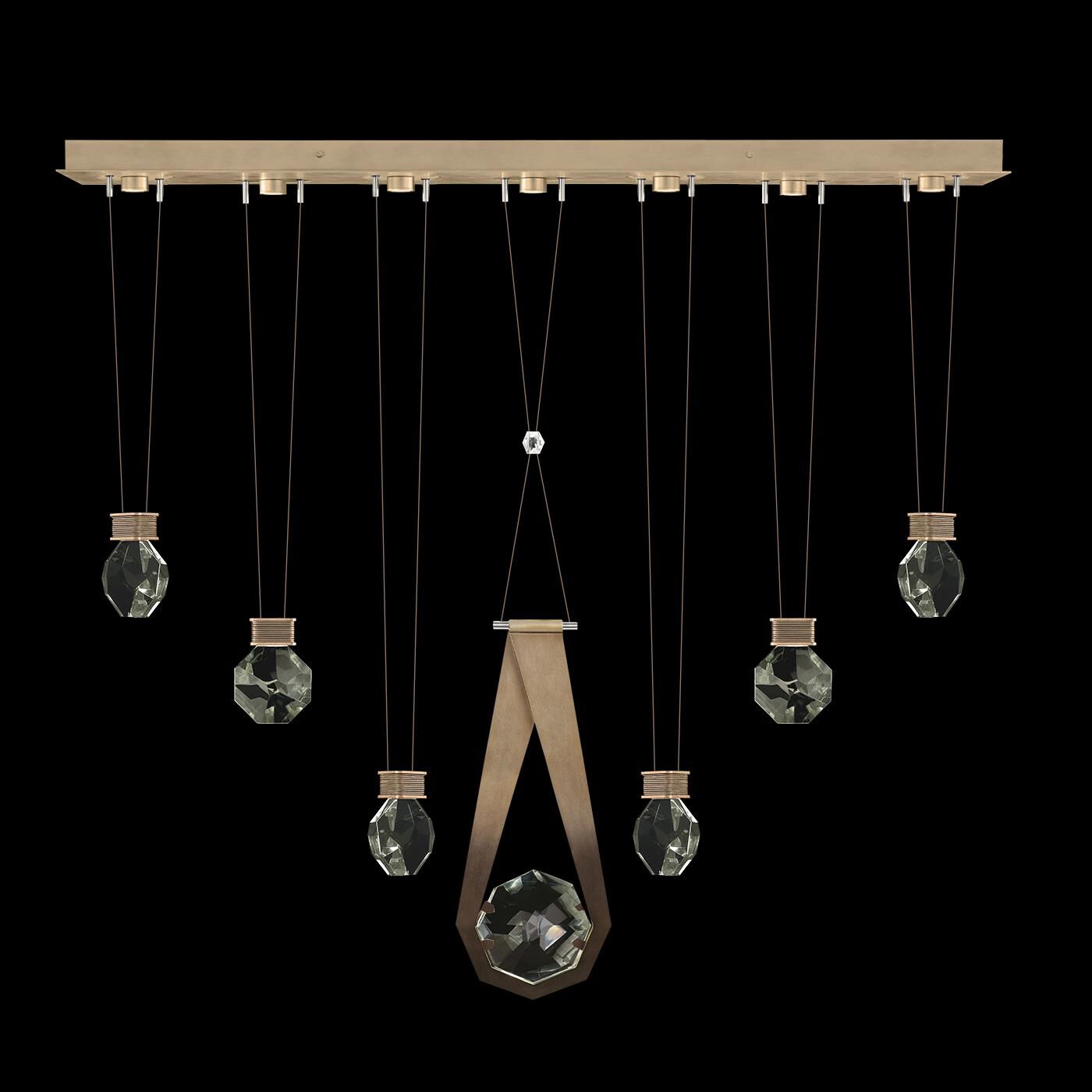 Aria 60 Inch Linear Suspension Light by Fine Art Handcrafted Lighting