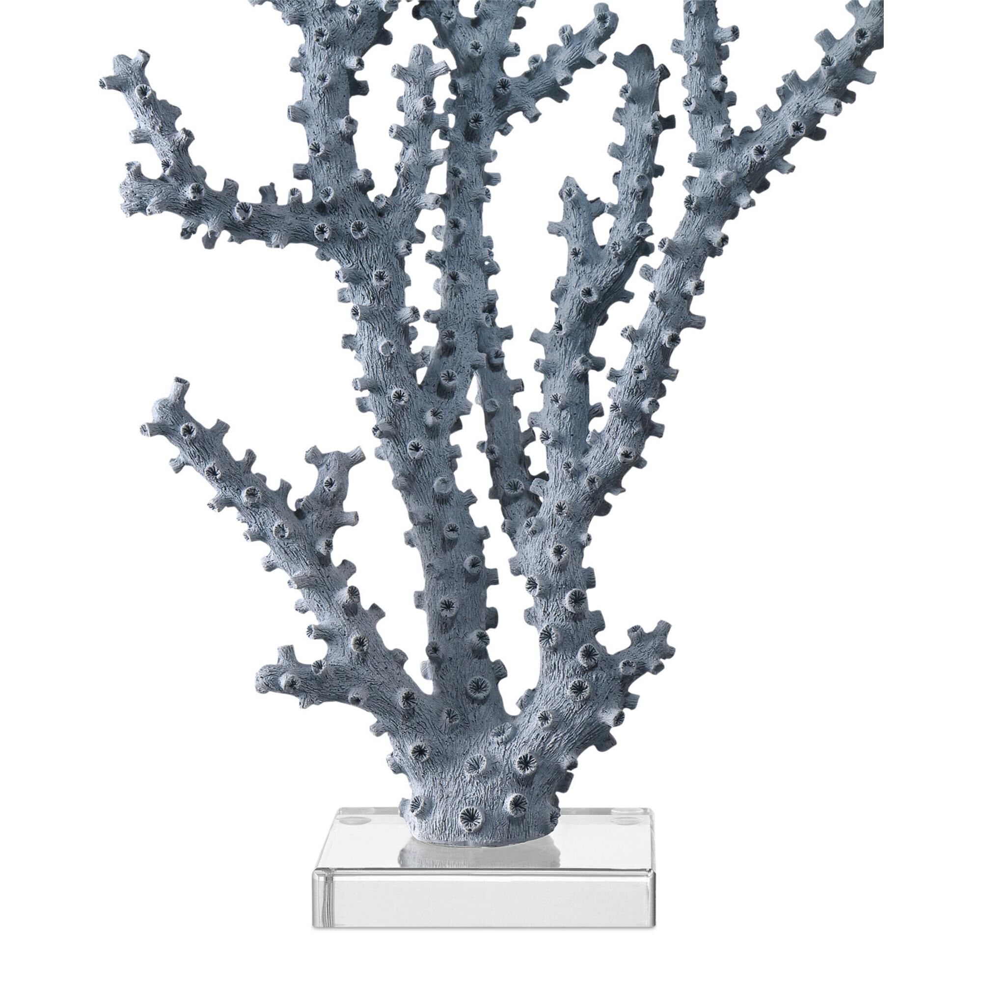 Blue Coral Sculpture,