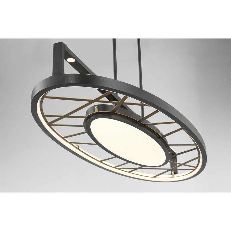 Tribeca Linear Suspension Light by Metropolitan Lighting