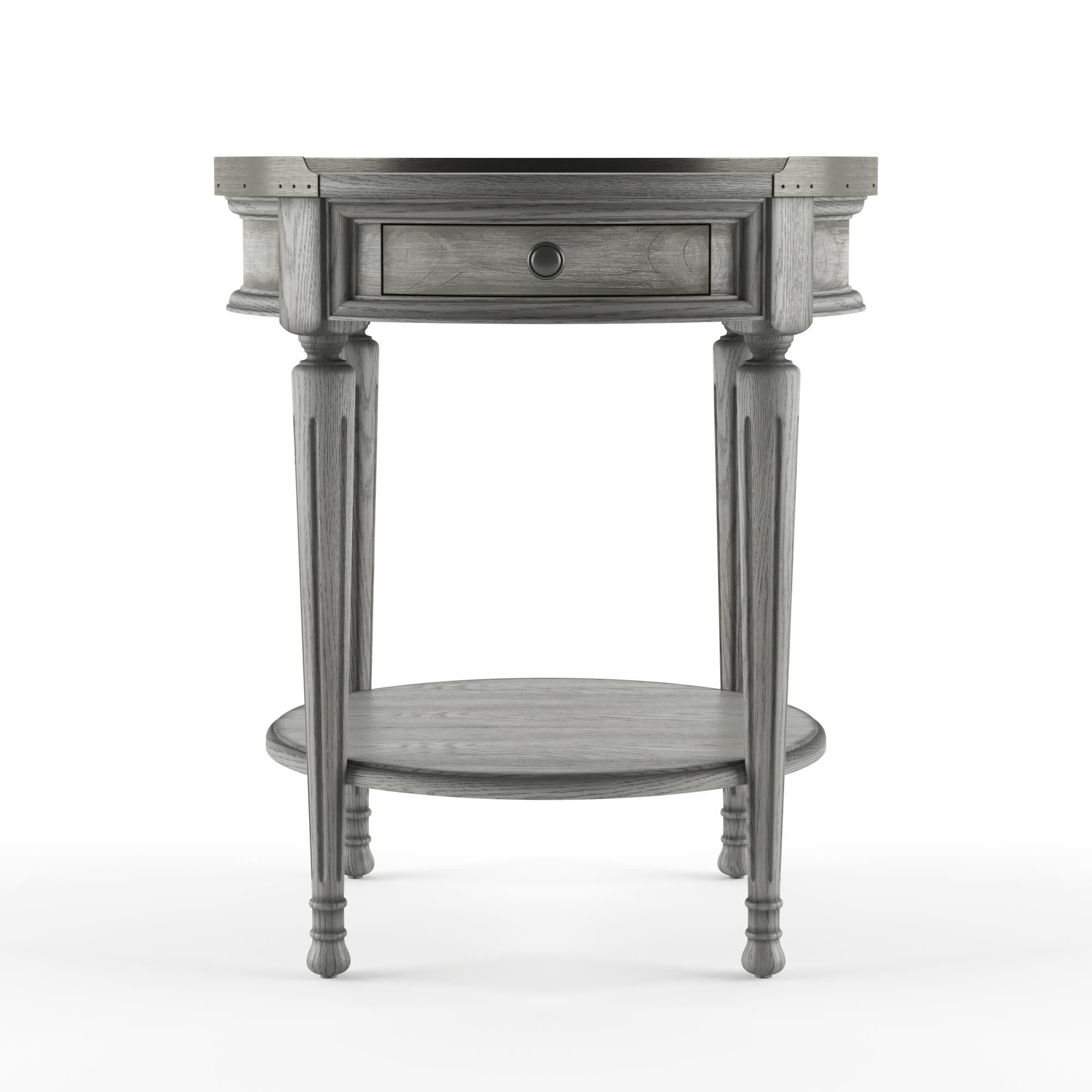 Shown in Powder Gray finish