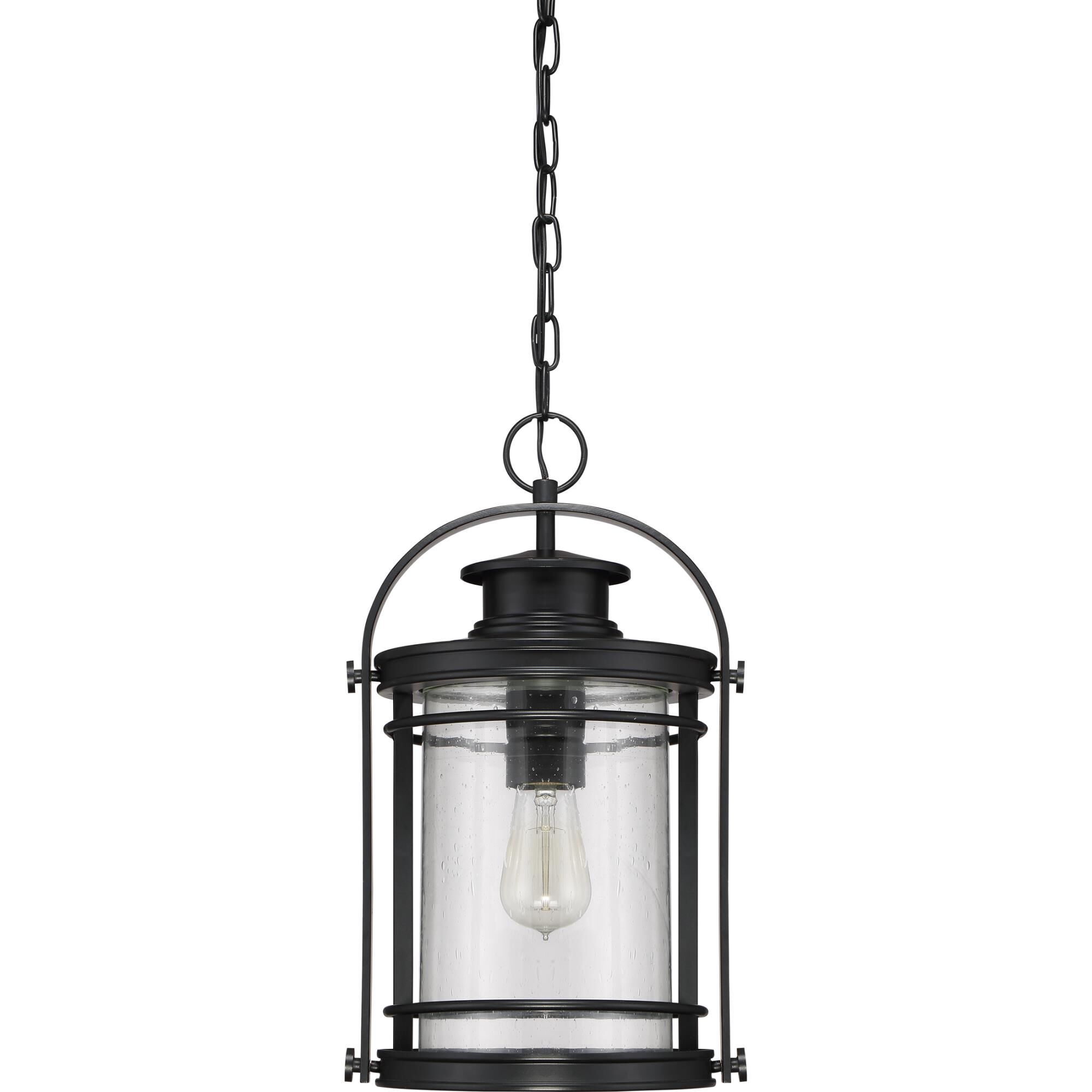 Quoizel Booker 17 Inch Tall Outdoor Hanging Lantern