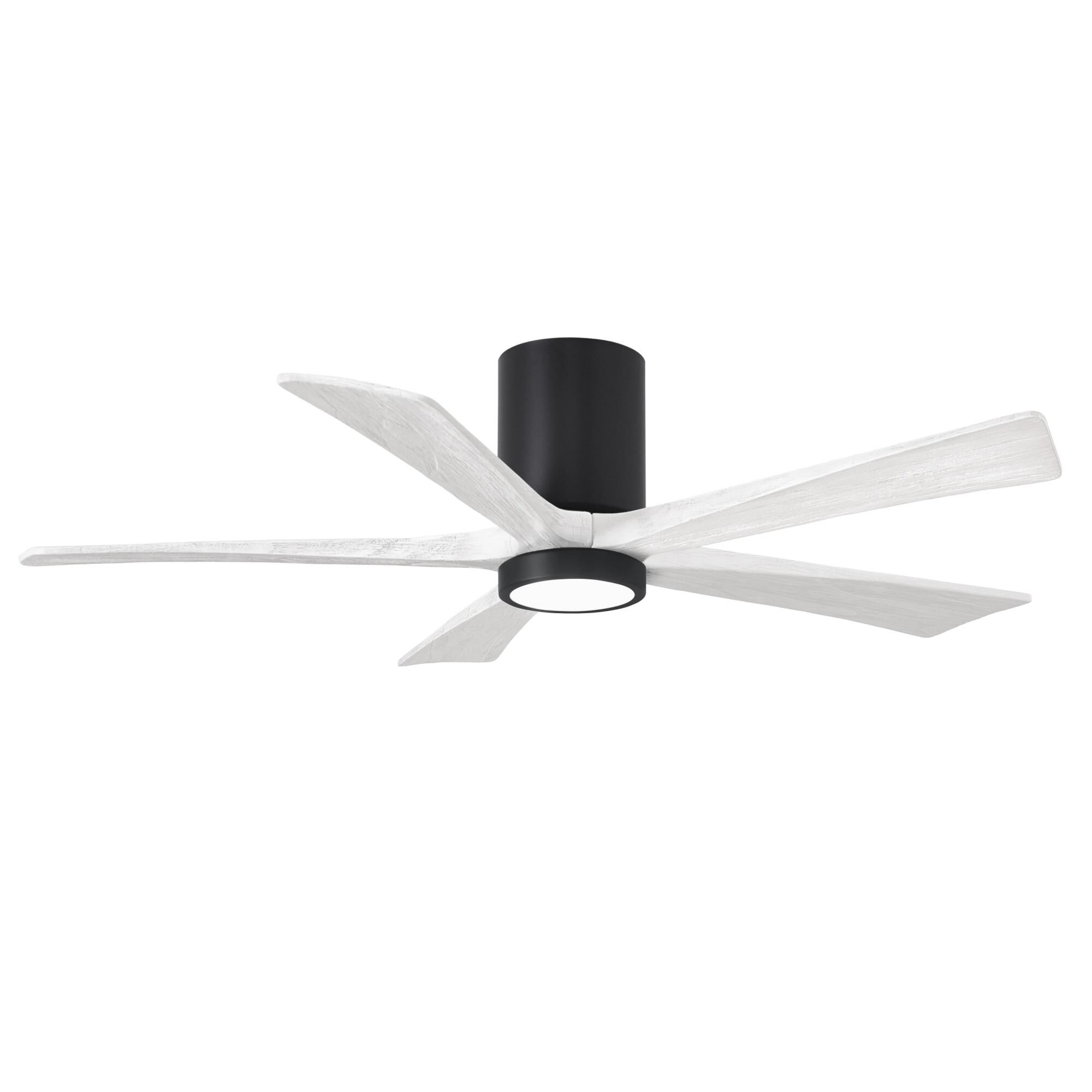 Irene 52 Inch Flush Mount Fan with Light Kit by Matthews Fan Company