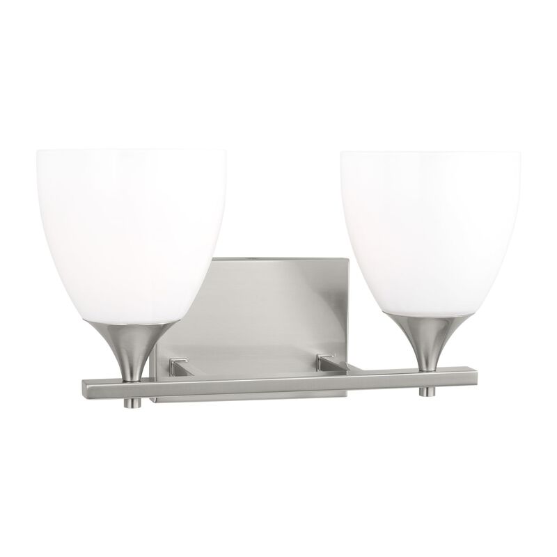 Drew & Jonathan Toffino 16 Inch 2 Light Bath Vanity Light by Visual Comfort Studio