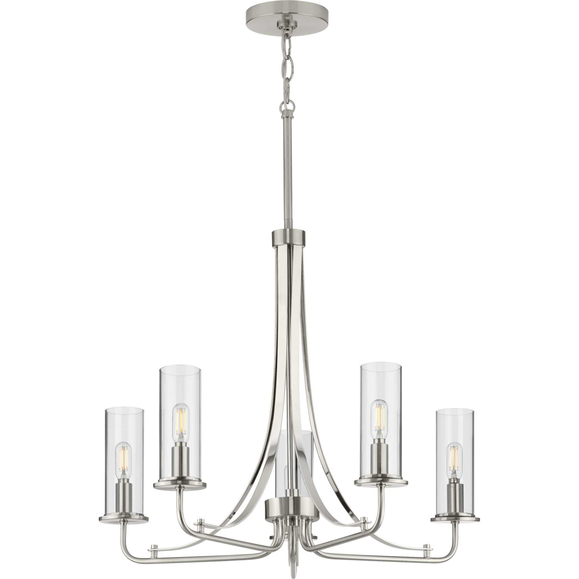 Riley 24 Inch 5 Light Chandelier by Progress Lighting