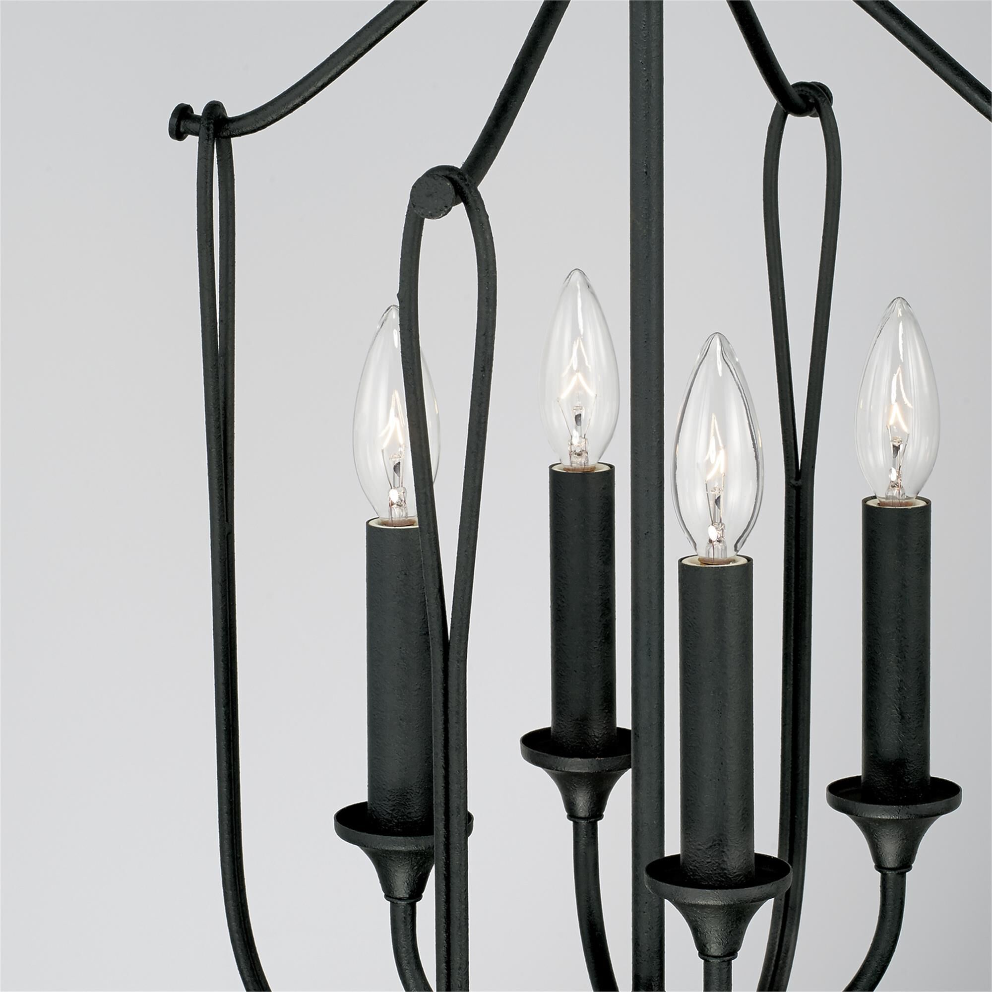 Shown in Black Iron finish