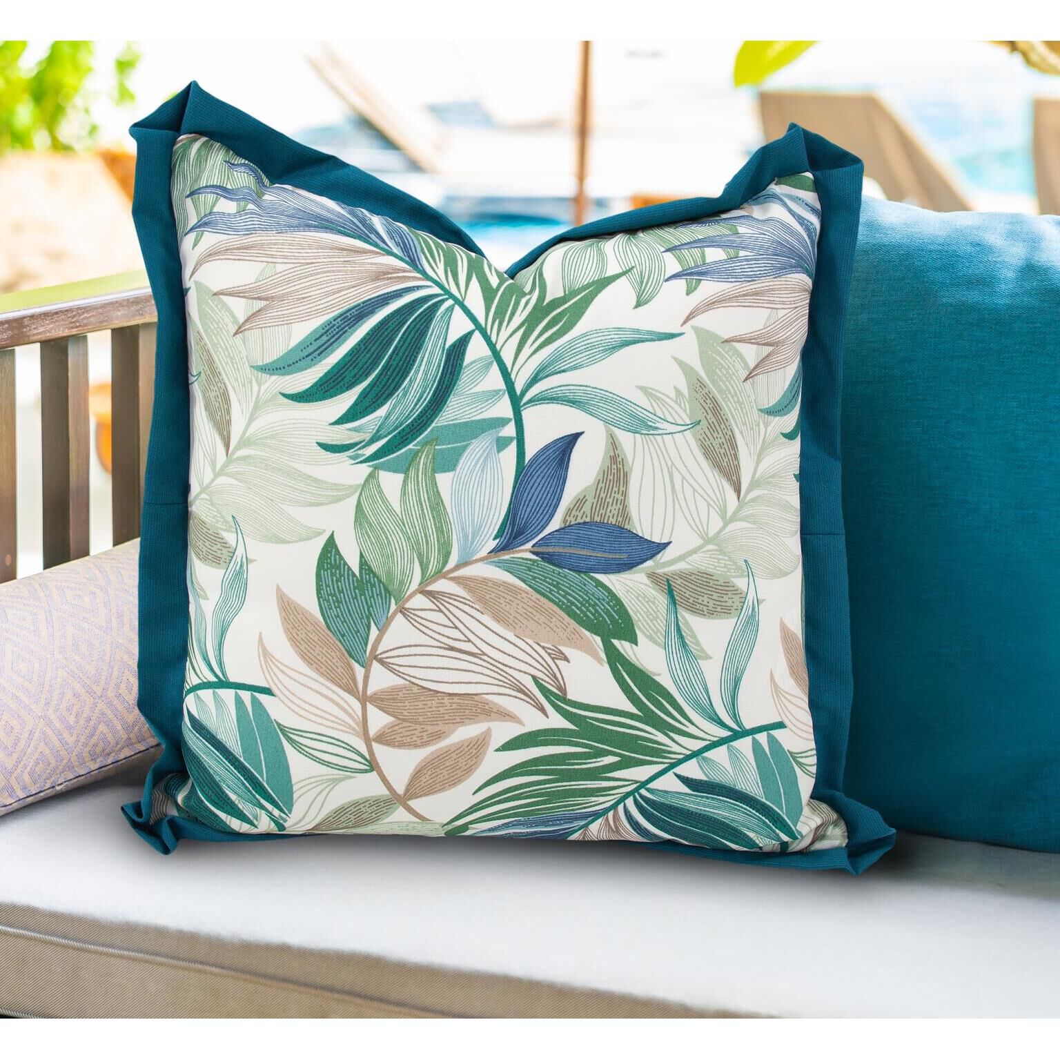 The Fern Pillow Decorative Pillow by Howard Elliott Collection