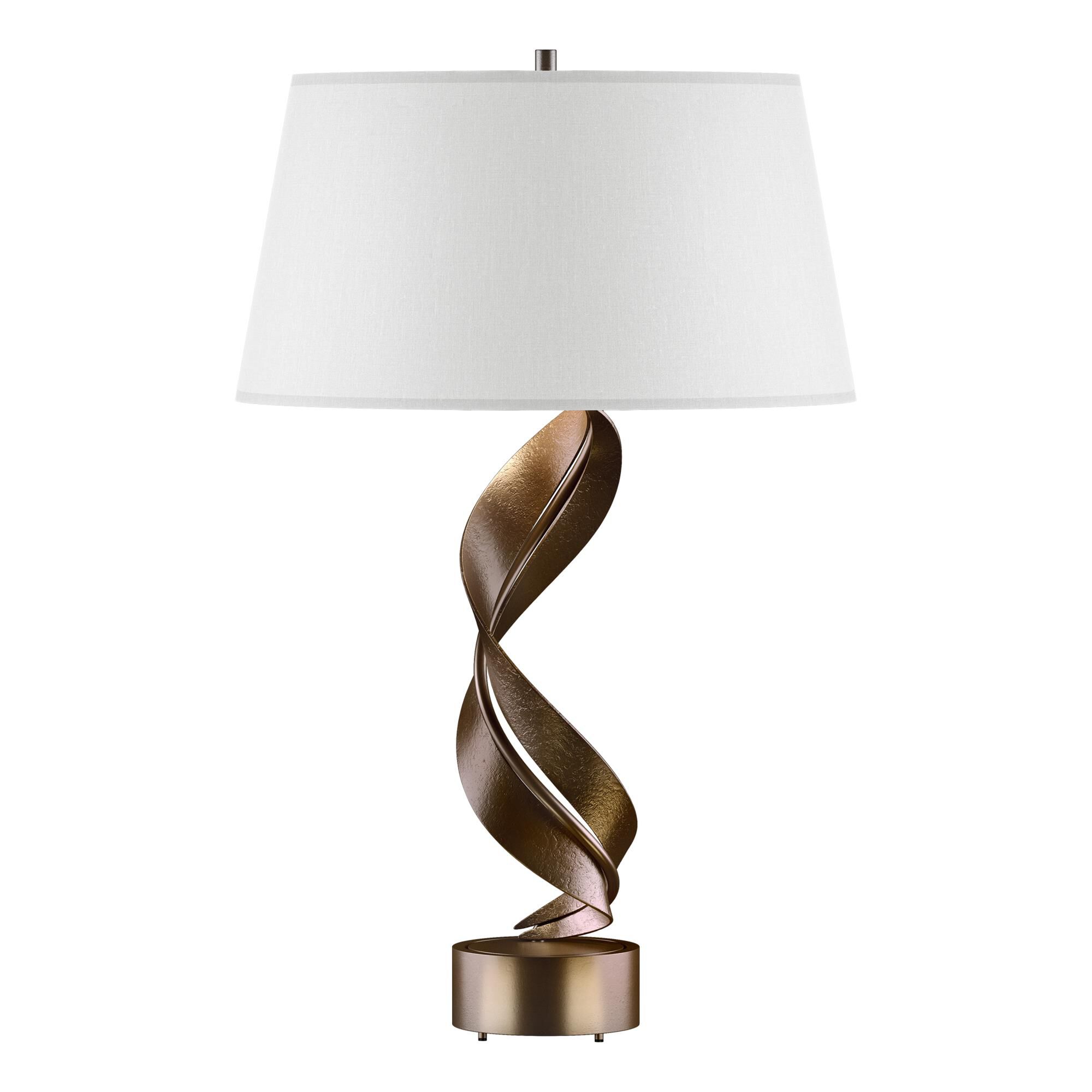 Shown in Bronze finish and Natural Anna shade