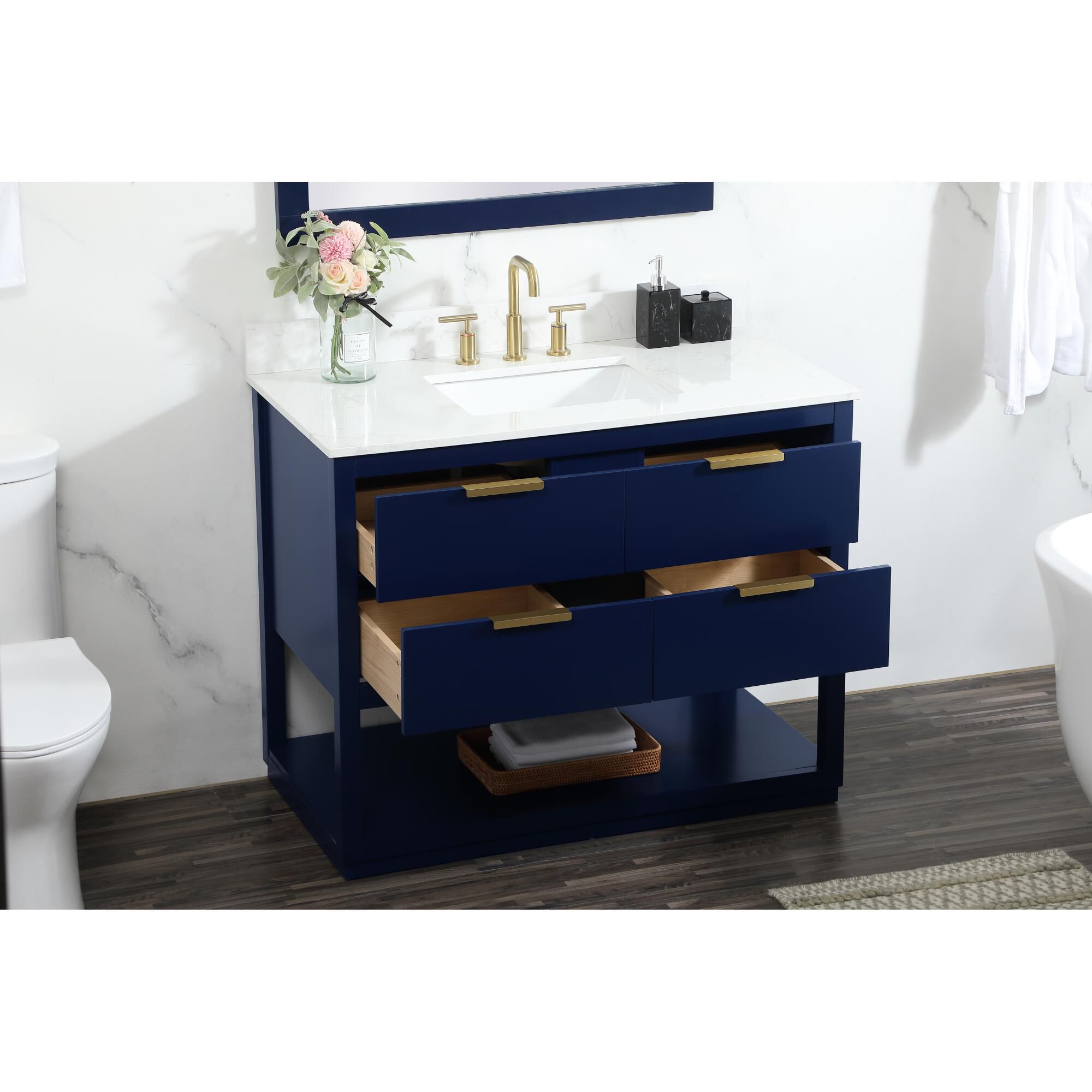 Larkin 42 Inch Bath Vanity by Elegant Decor
