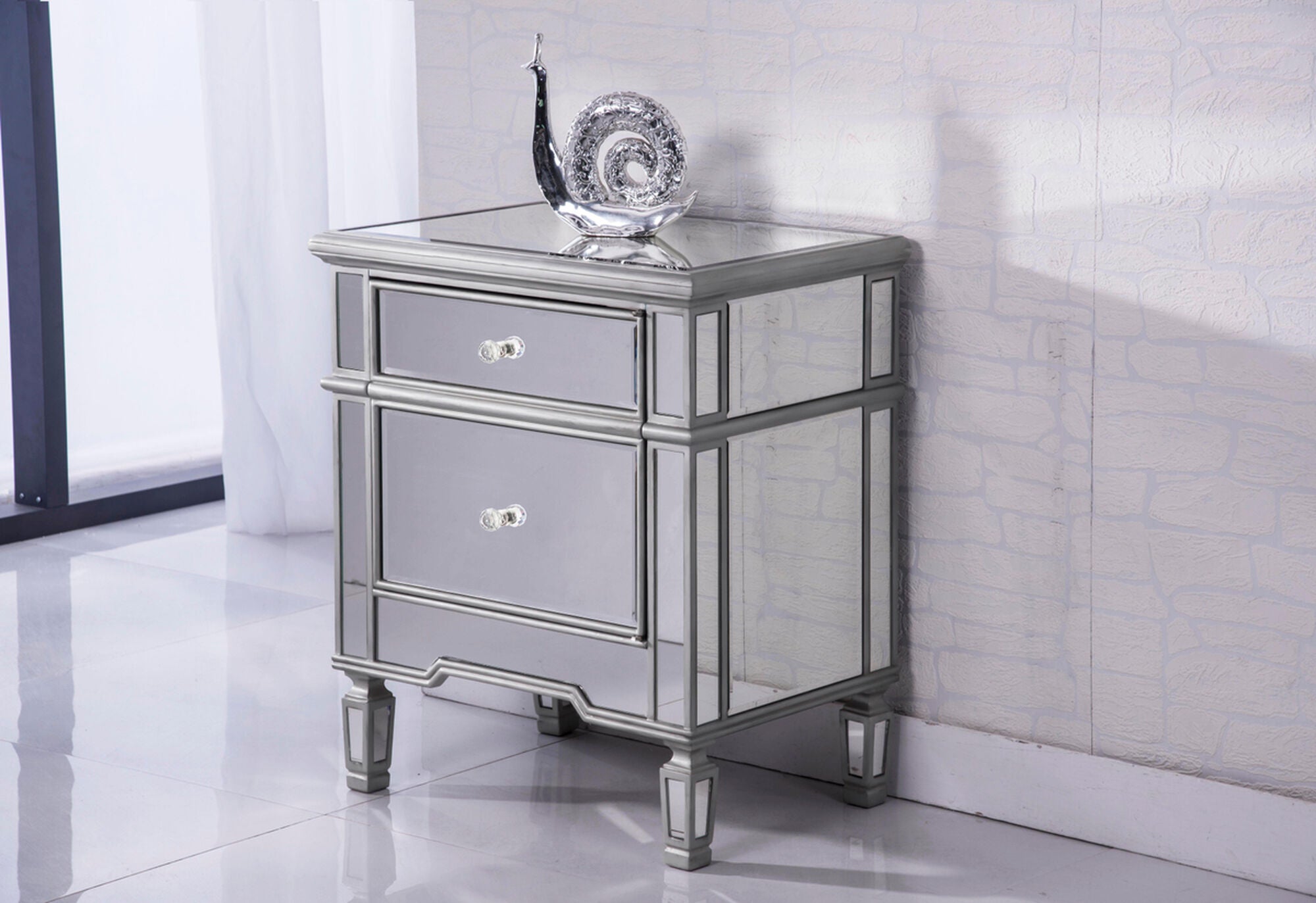 Shown in Hand Rubbed Antique Silver finish