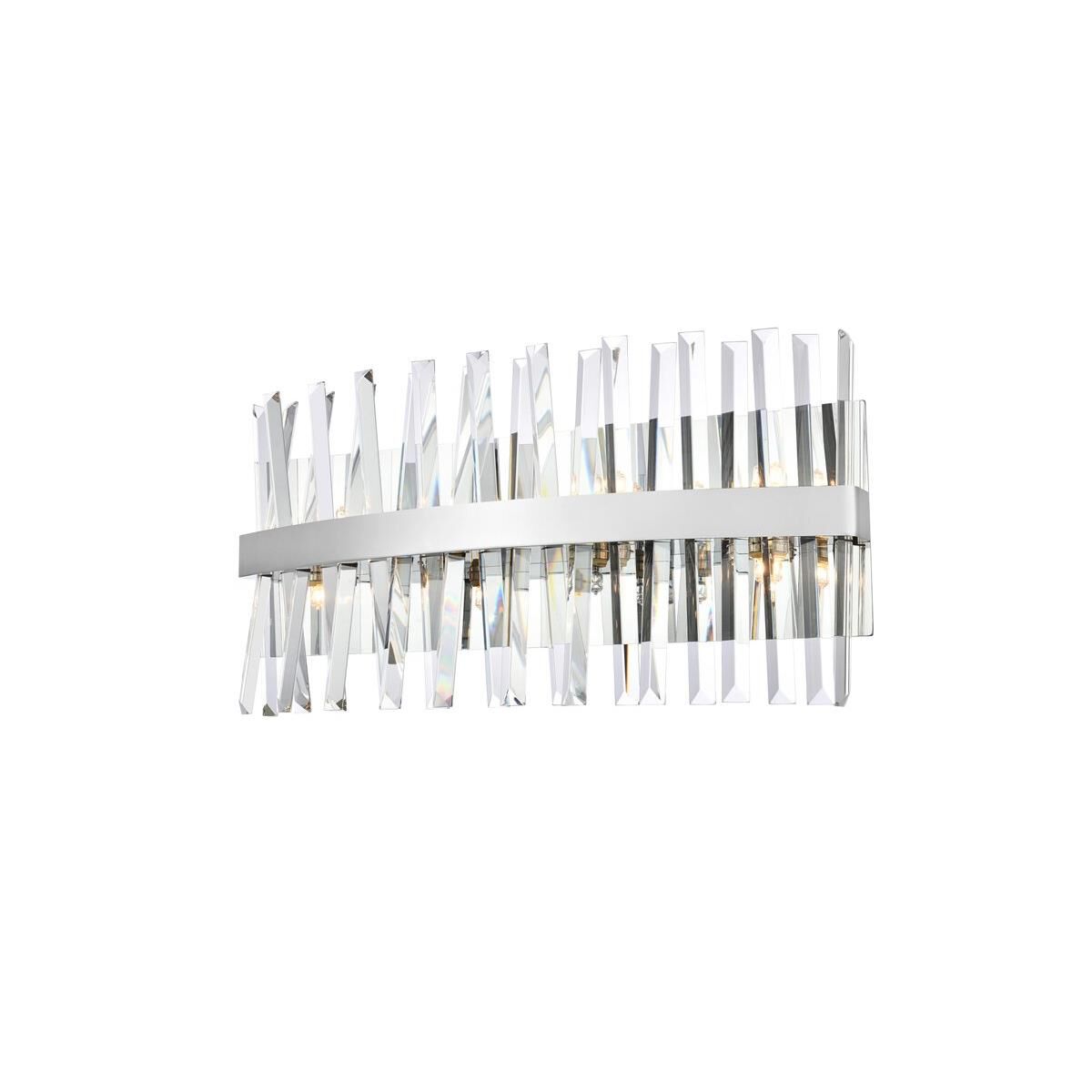 Serephina 24 Inch 8 Light Bath Vanity Light by Elegant Lighting