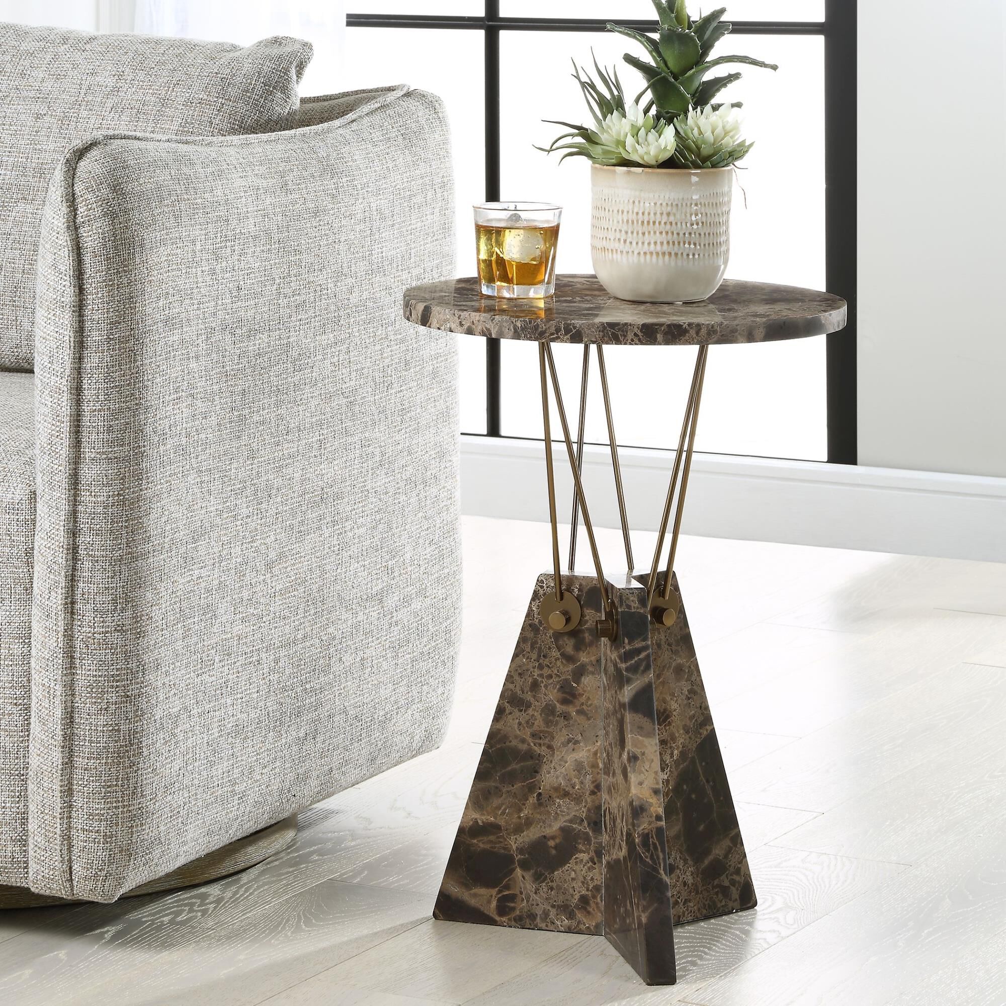 Carolyn Kinder Levitate 23 Inch End Table by Uttermost