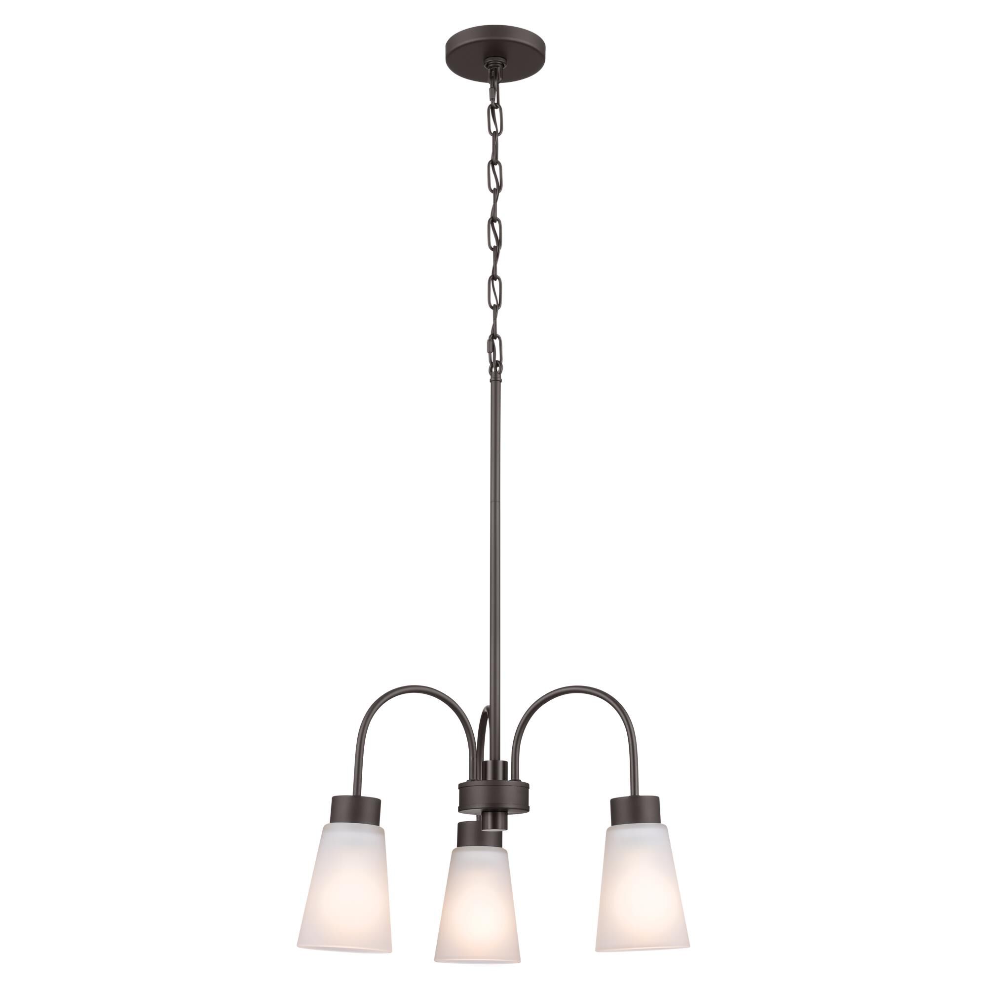 Erma 18 Inch 3 Light Mini Chandelier by Kichler Lighting