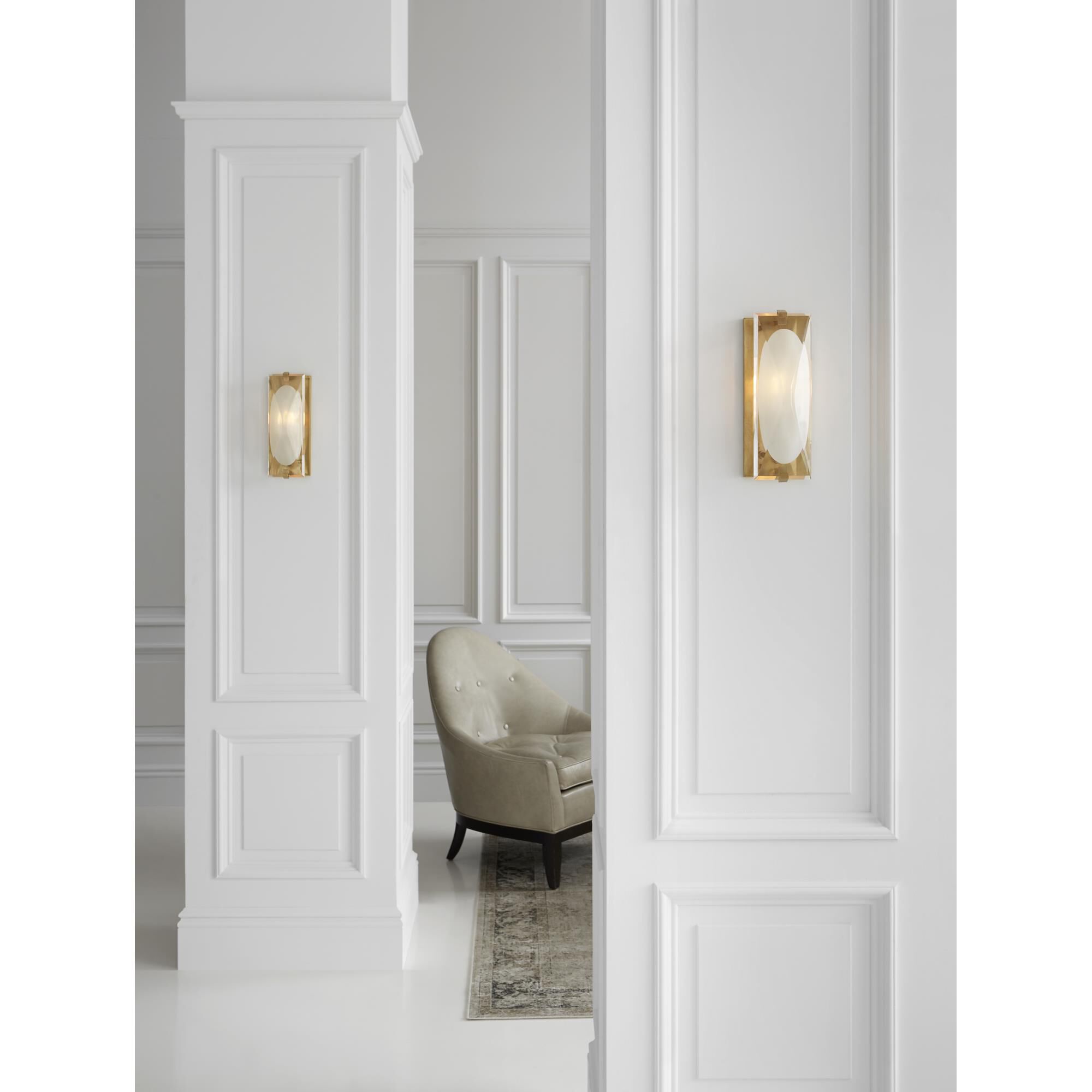 Visual Comfort Signature Collection kate spade new york Castle 12 Inch Wall Sconce