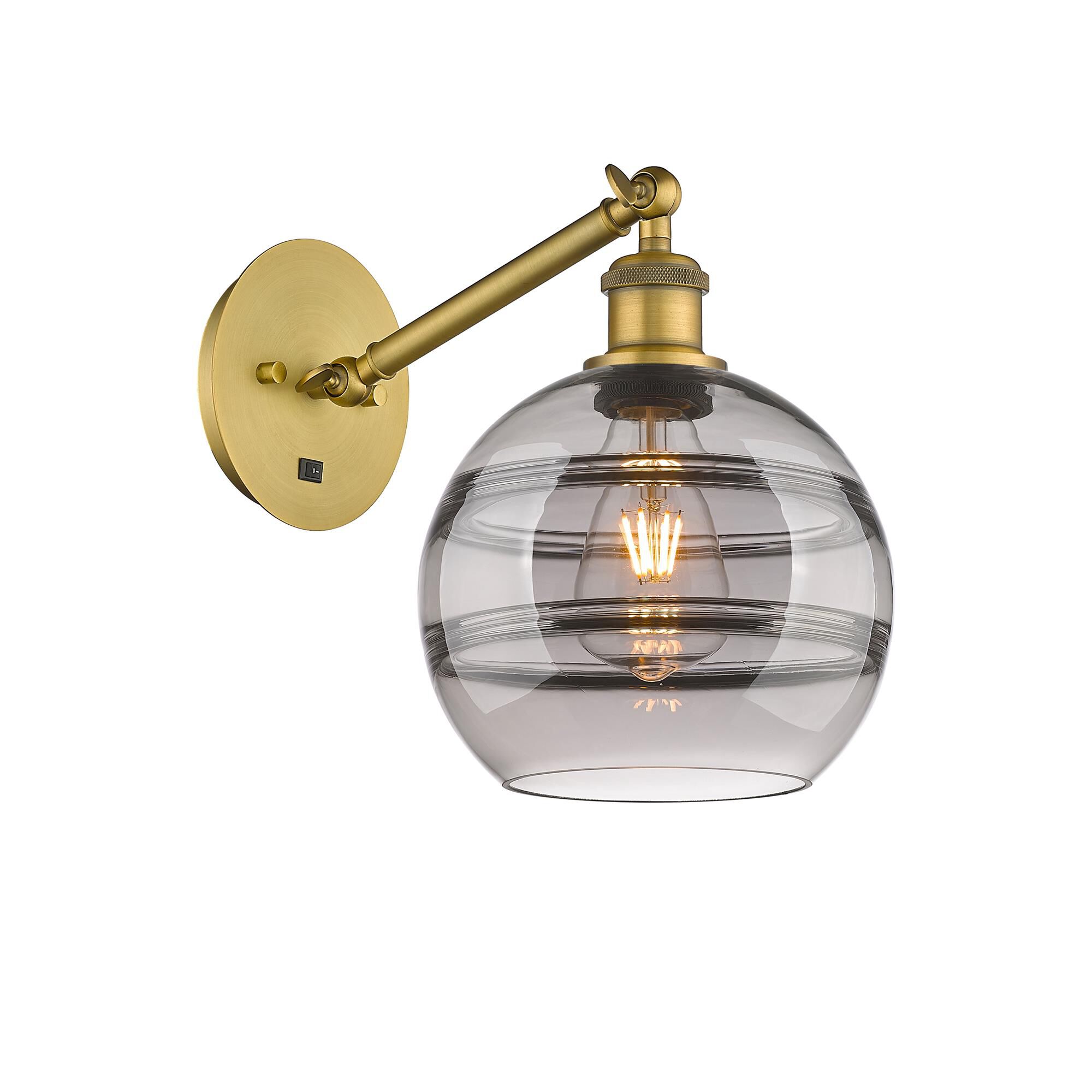 Bruno Marashlian Rochester 8 Inch Wall Swing Lamp by Innovations Lighting