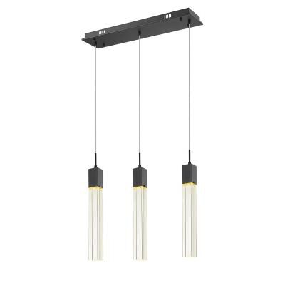 Avenue Lighting Glacier Avenue 7 Inch 3 Light LED Linear Suspension Light by Avenue Lighting