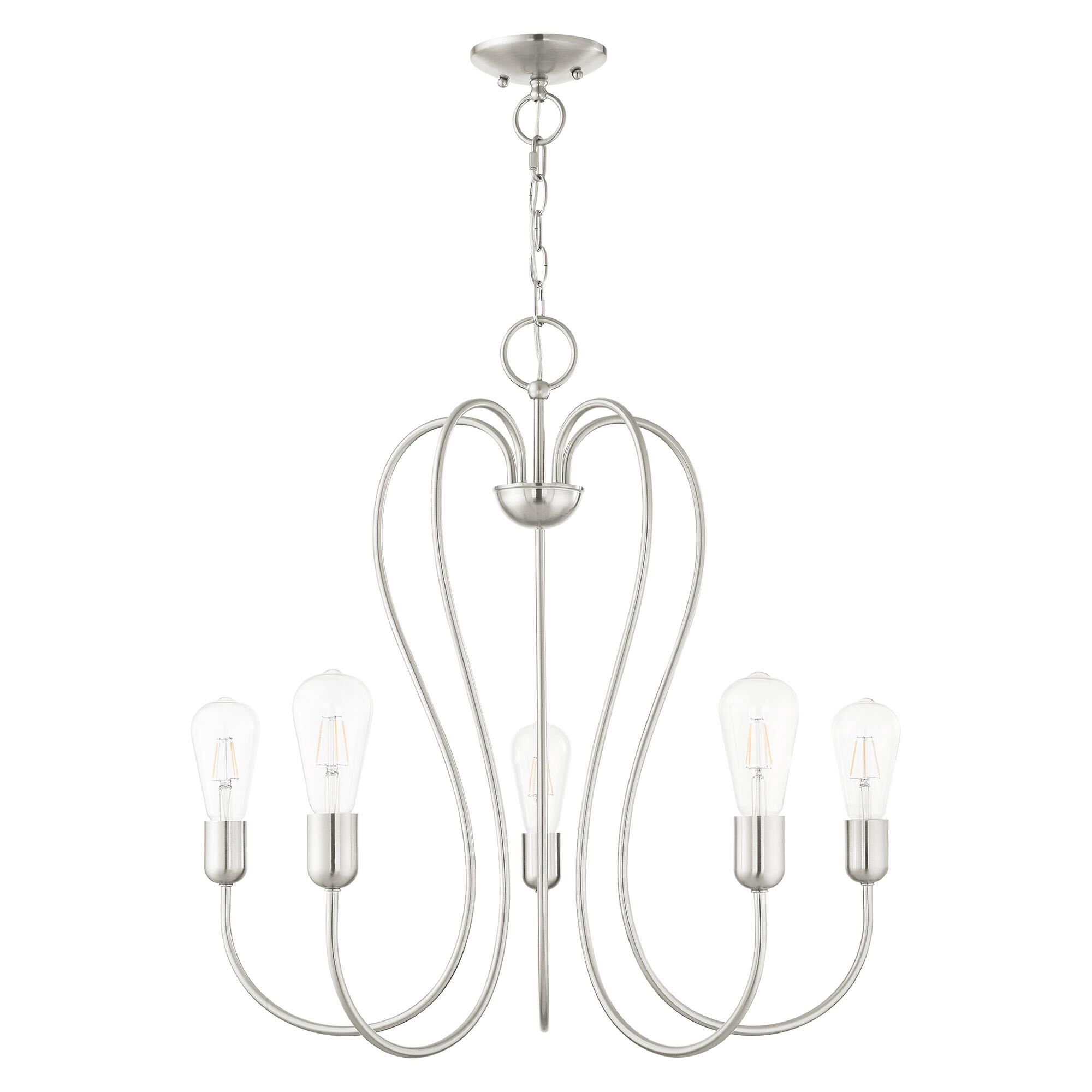 Lucerne 5 Light Chandelier by Livex Lighting