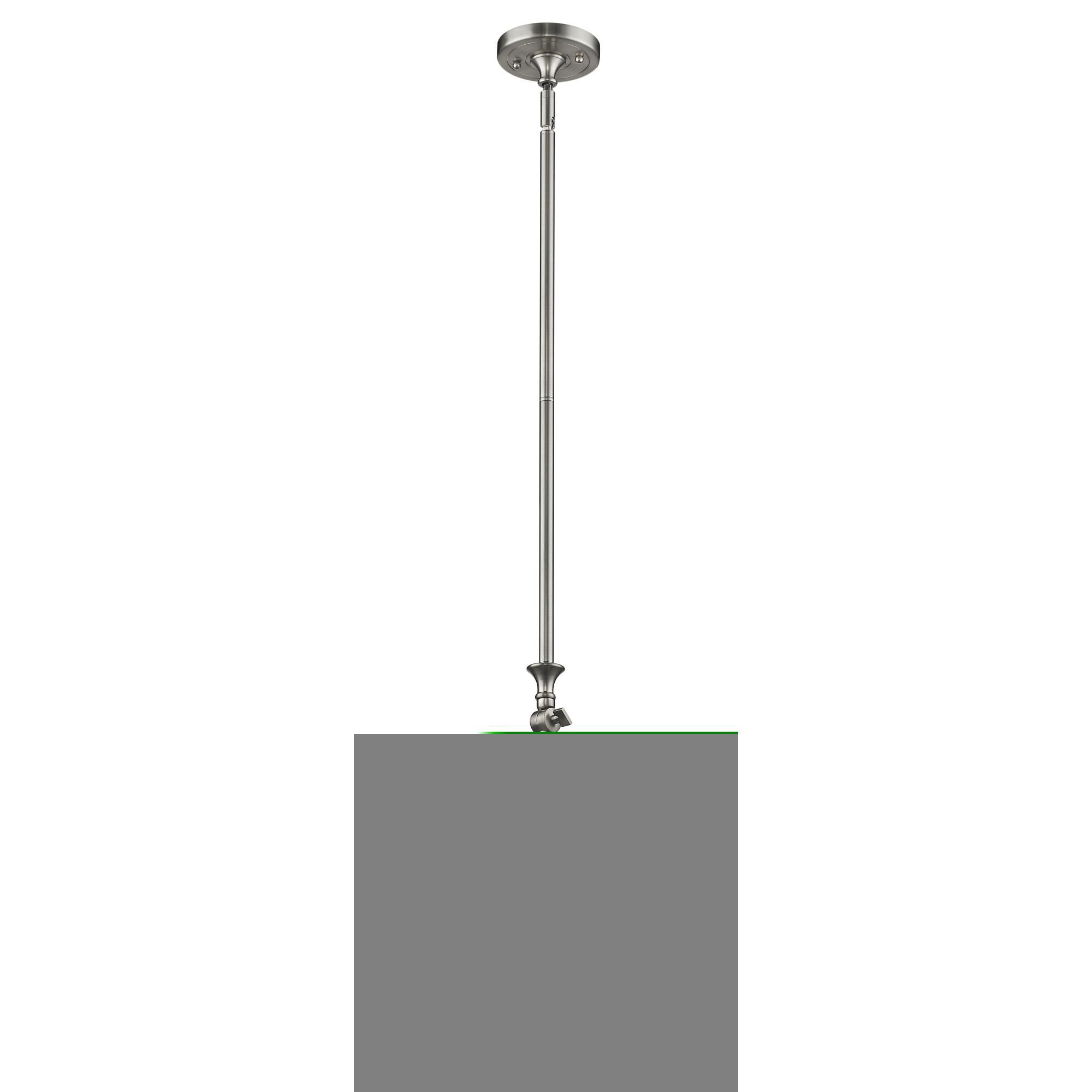 Shown in Satin Nickel finish and Matte White - Hour glass