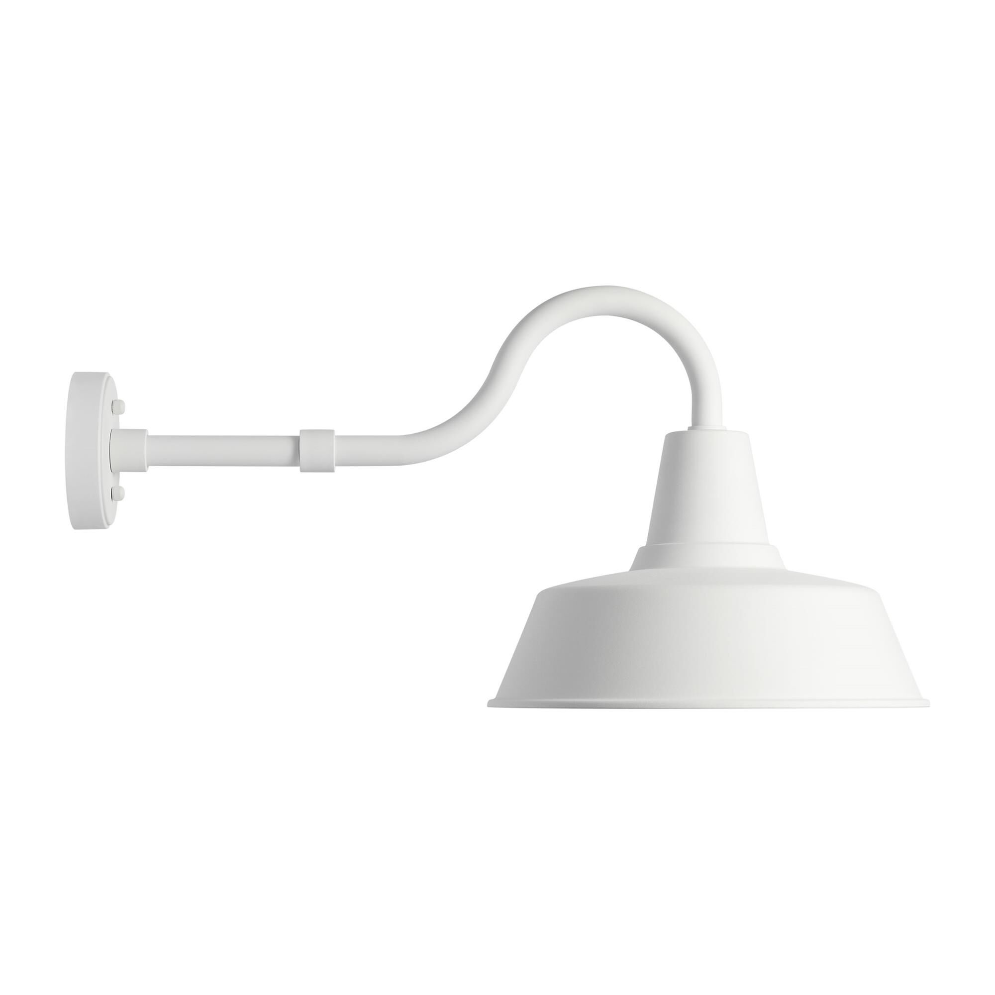 Shown in Outdoor Textured White finish