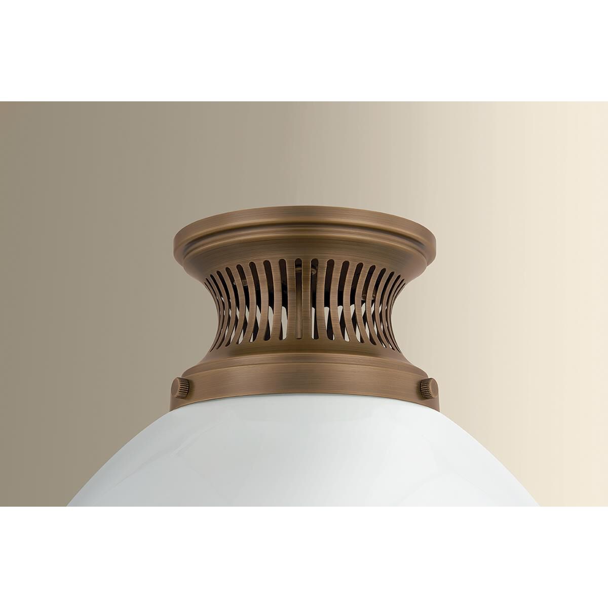 Shown in Historic Bronze finish and Opal Glossy glass