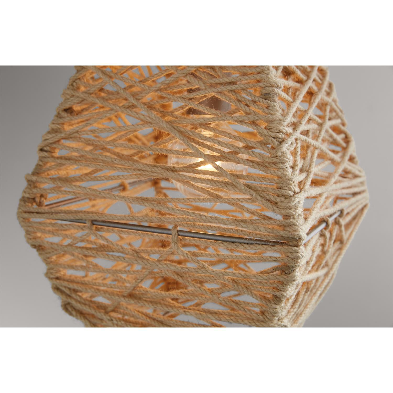 Shown in Natural Jute And Grey finish