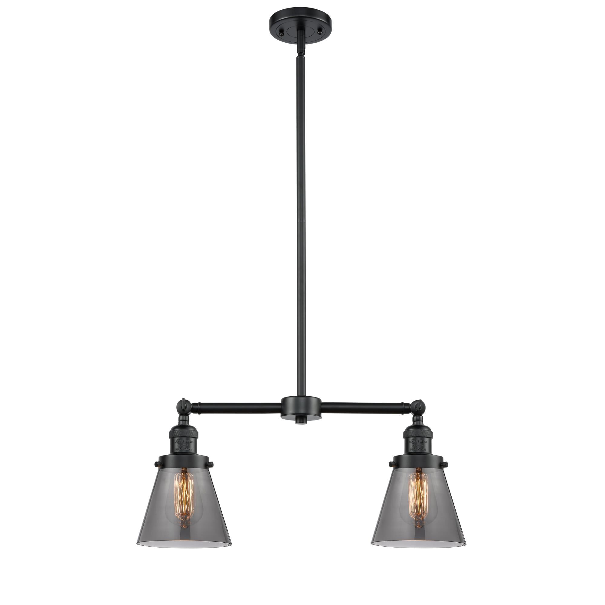 Bruno Marashlian Small Cone 21 Inch 2 Light Mini Chandelier by Innovations Lighting