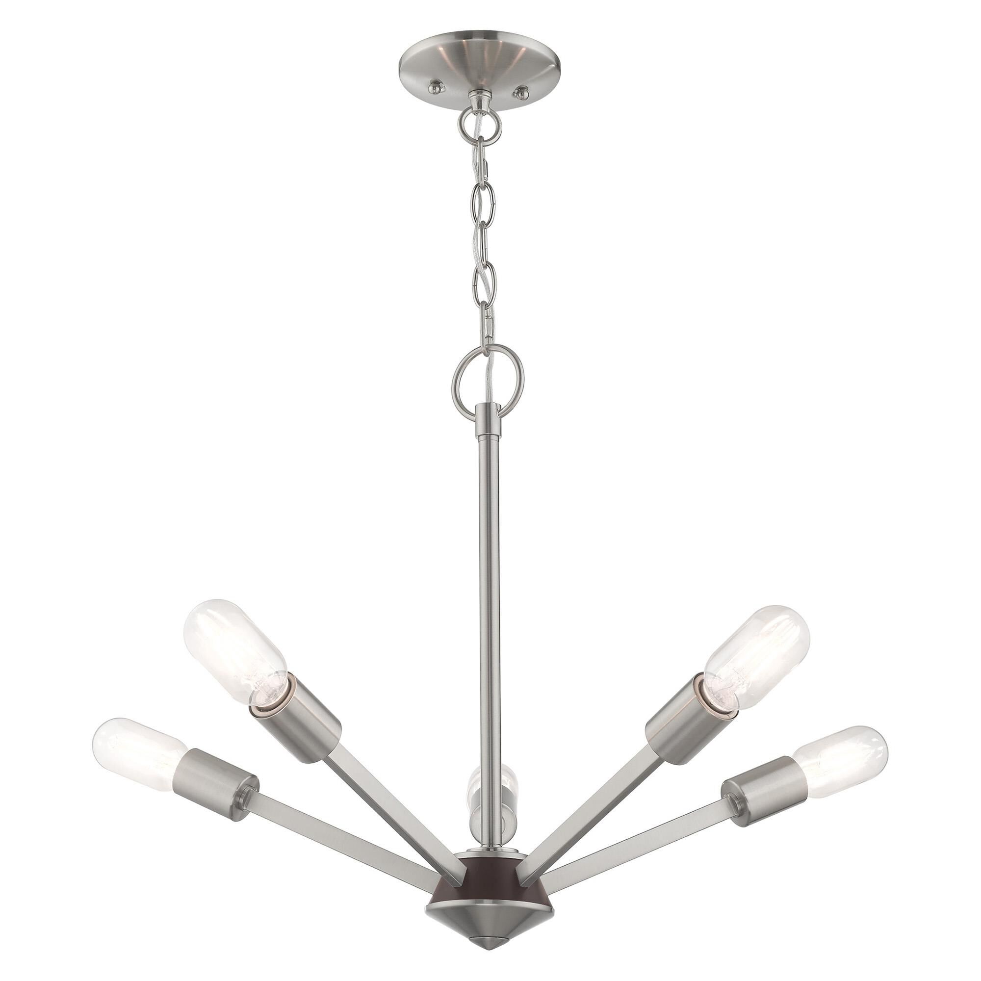 Prague 5 Light Mini Chandelier by Livex Lighting
