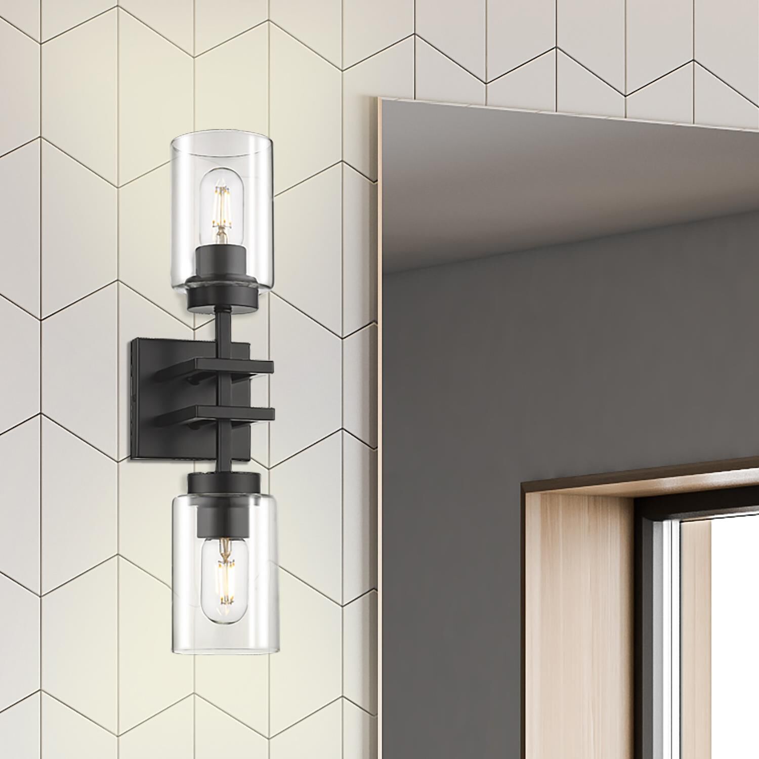 Tribeca 19 Inch Wall Sconce by Golden Lighting