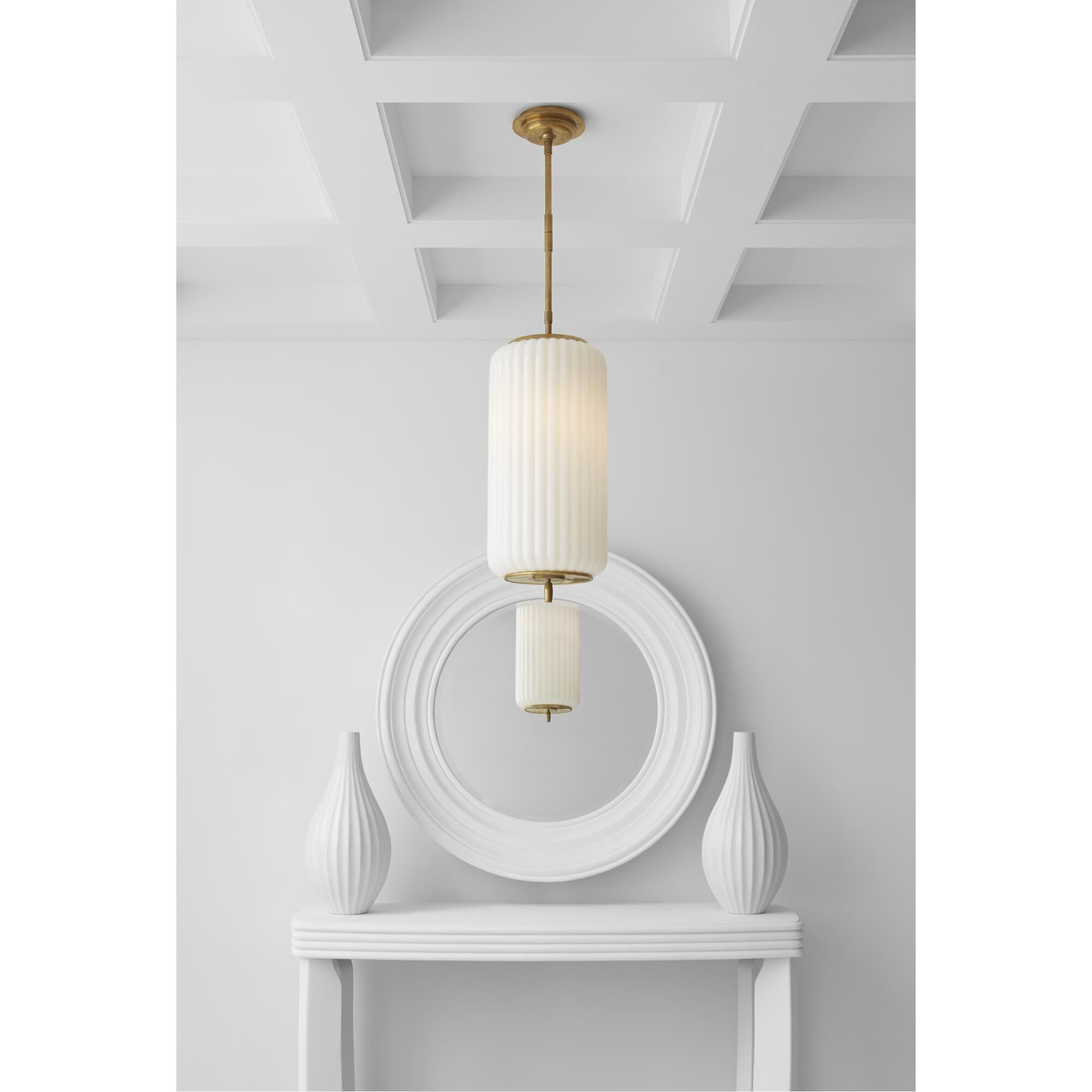Thomas O'Brien Eden 9 Inch Mini Pendant by Visual Comfort Signature Collection