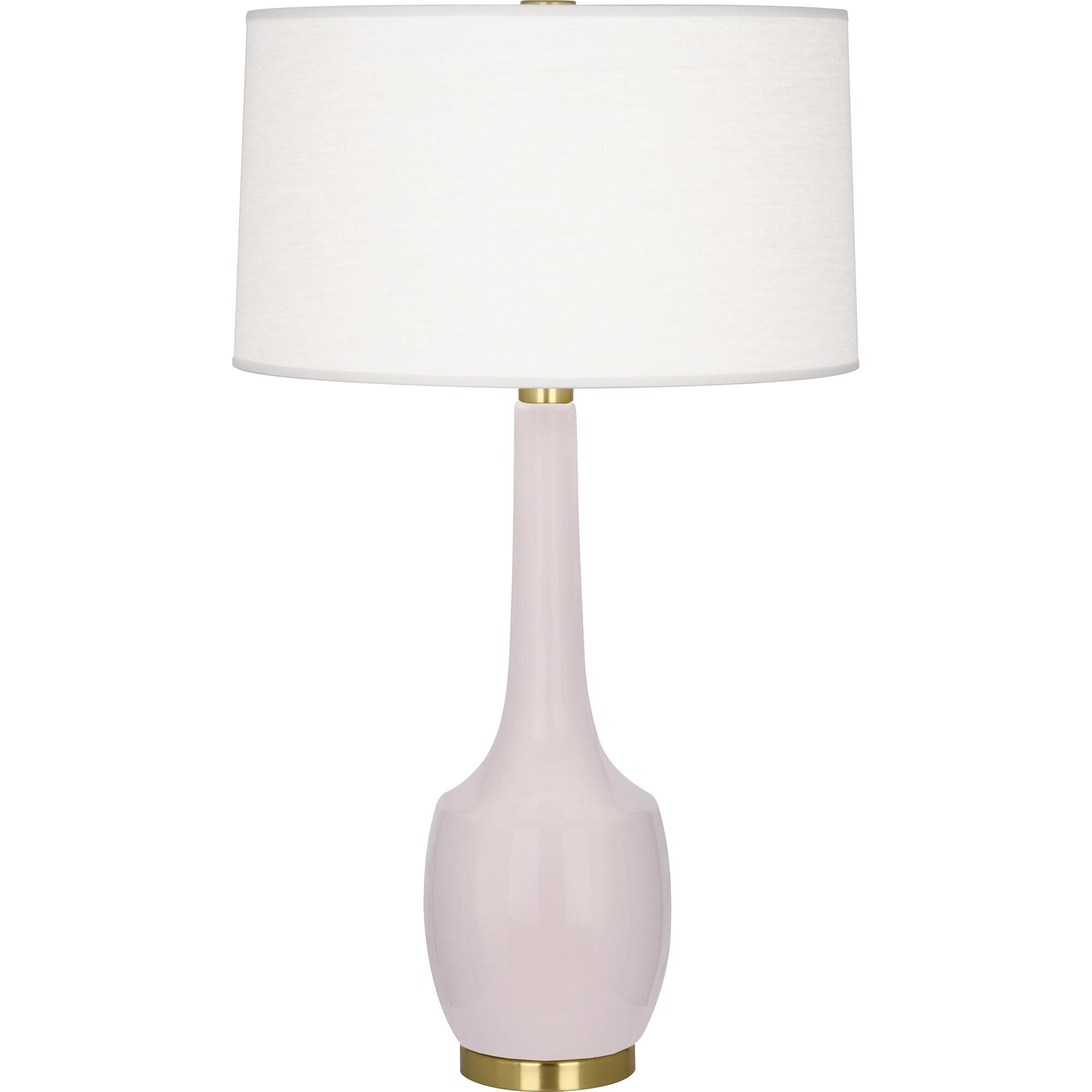 Shown in Rose Water finish and White shade