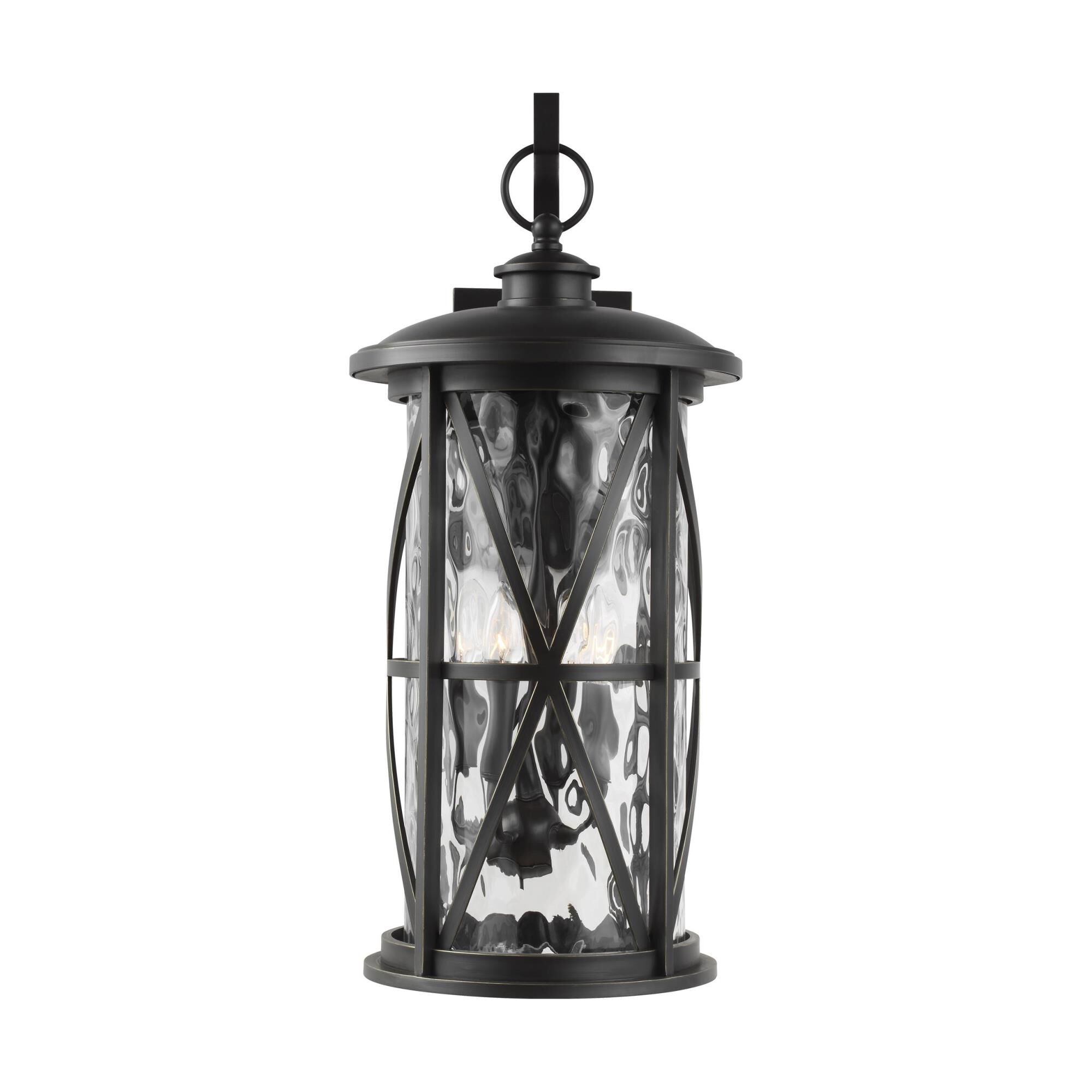 Shown in Antique Bronze finish and Water glass