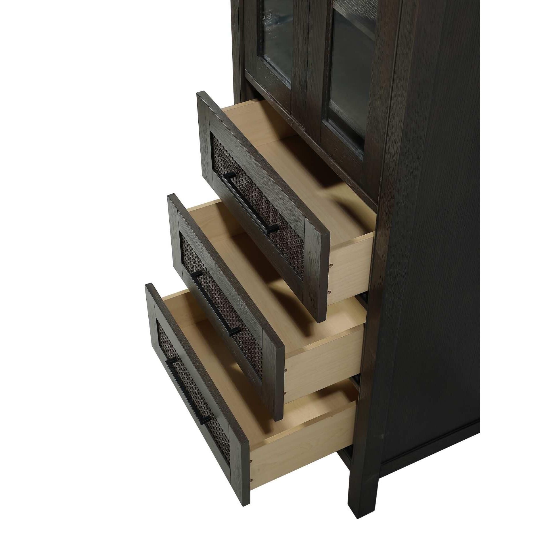 Shown in Chocolate Oak finish