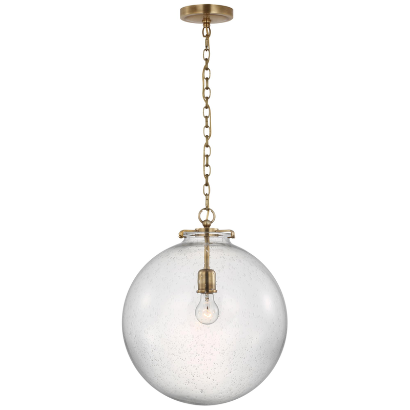 Visual Comfort Signature Collection Thomas O'Brien Katie 16 Inch LED Large Pendant