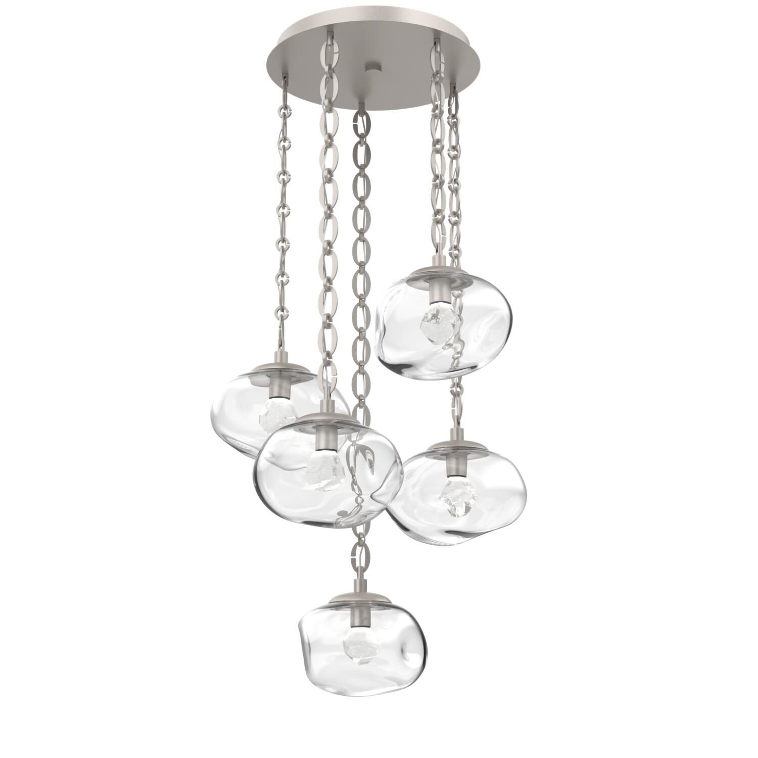 Levi Wilson Nova Led 24 Inch Multi Light Pendant by Hammerton Studio