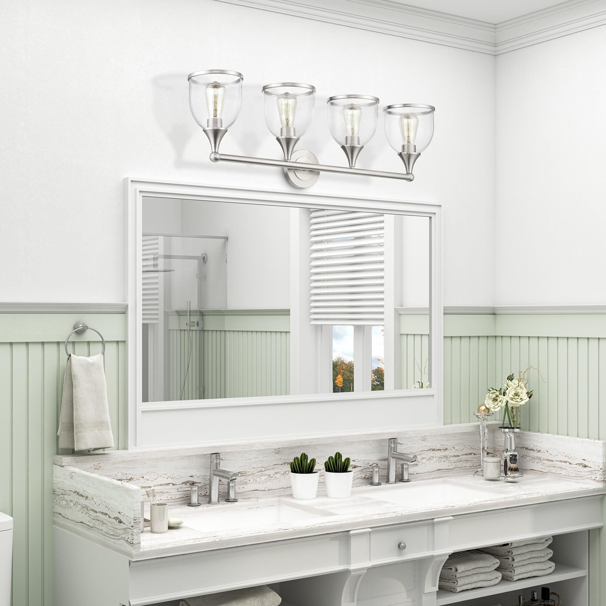 Ashridge 36 Inch Bath Vanity Light by Livex Lighting