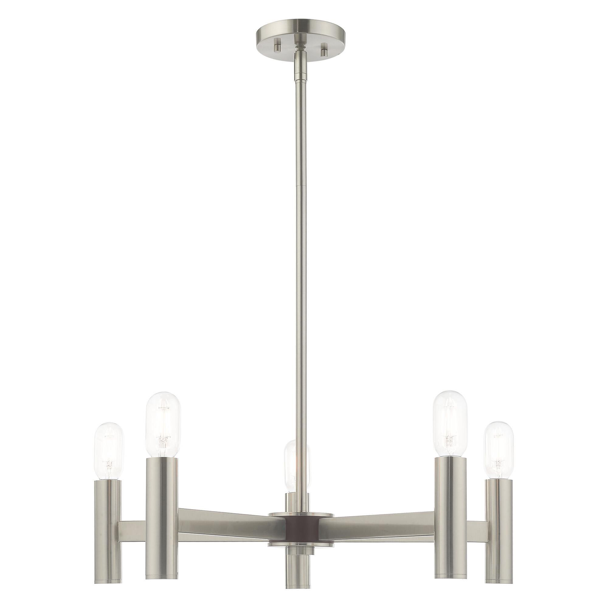 Shown in Brushed Nickel finish