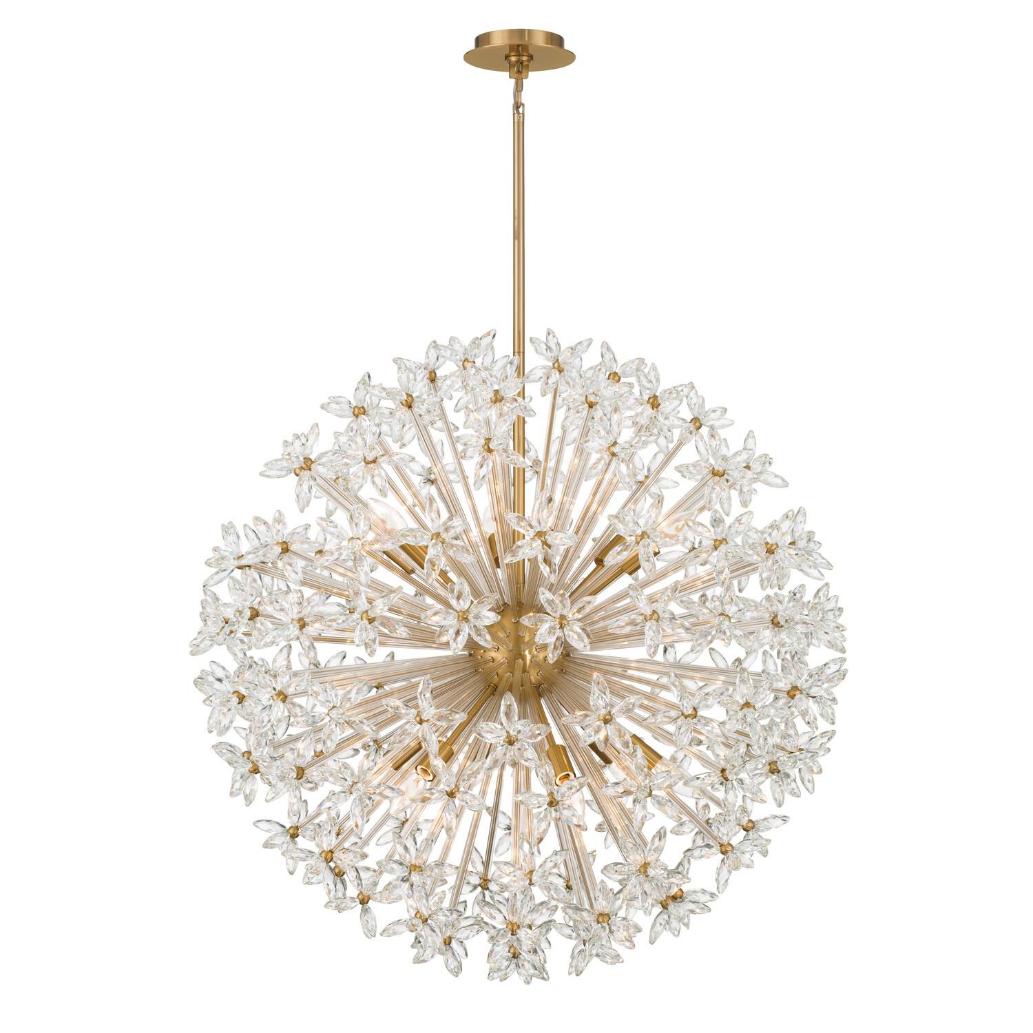 Adley 34 Inch Chandelier by Crystorama
