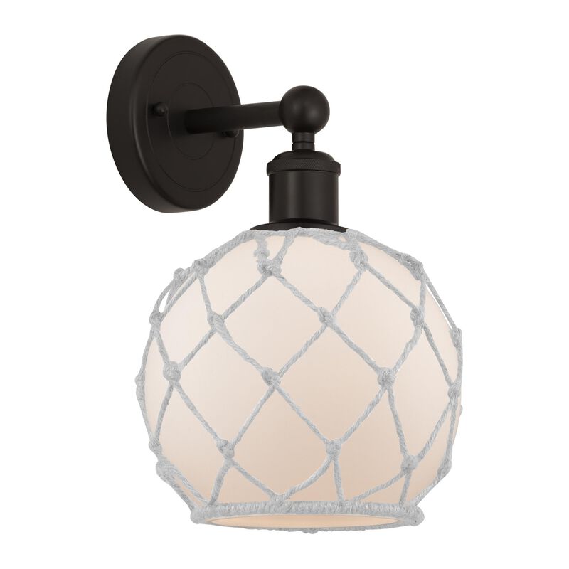 Bruno Marashlian Farmhouse Rope 12 Inch Wall Sconce by Innovations Lighting