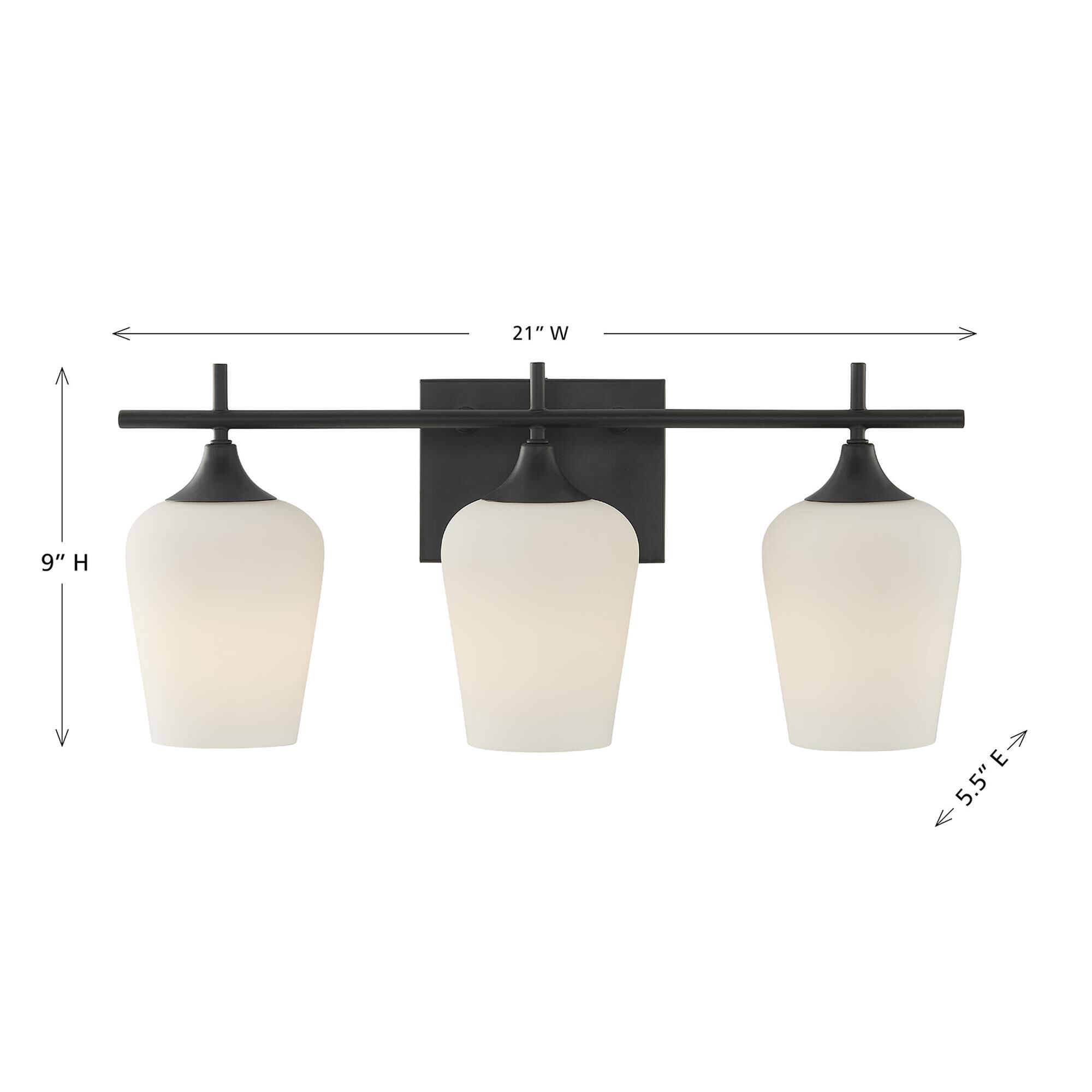 Octave 21 Inch 3 Light Bath Vanity Light,