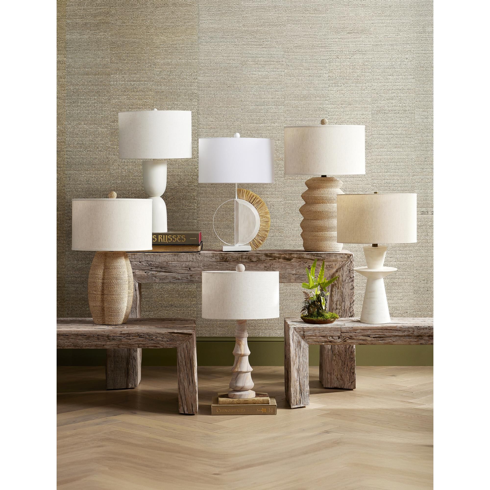 Barry Goralnick Kavala 33 Inch Table Lamp by Currey and Company