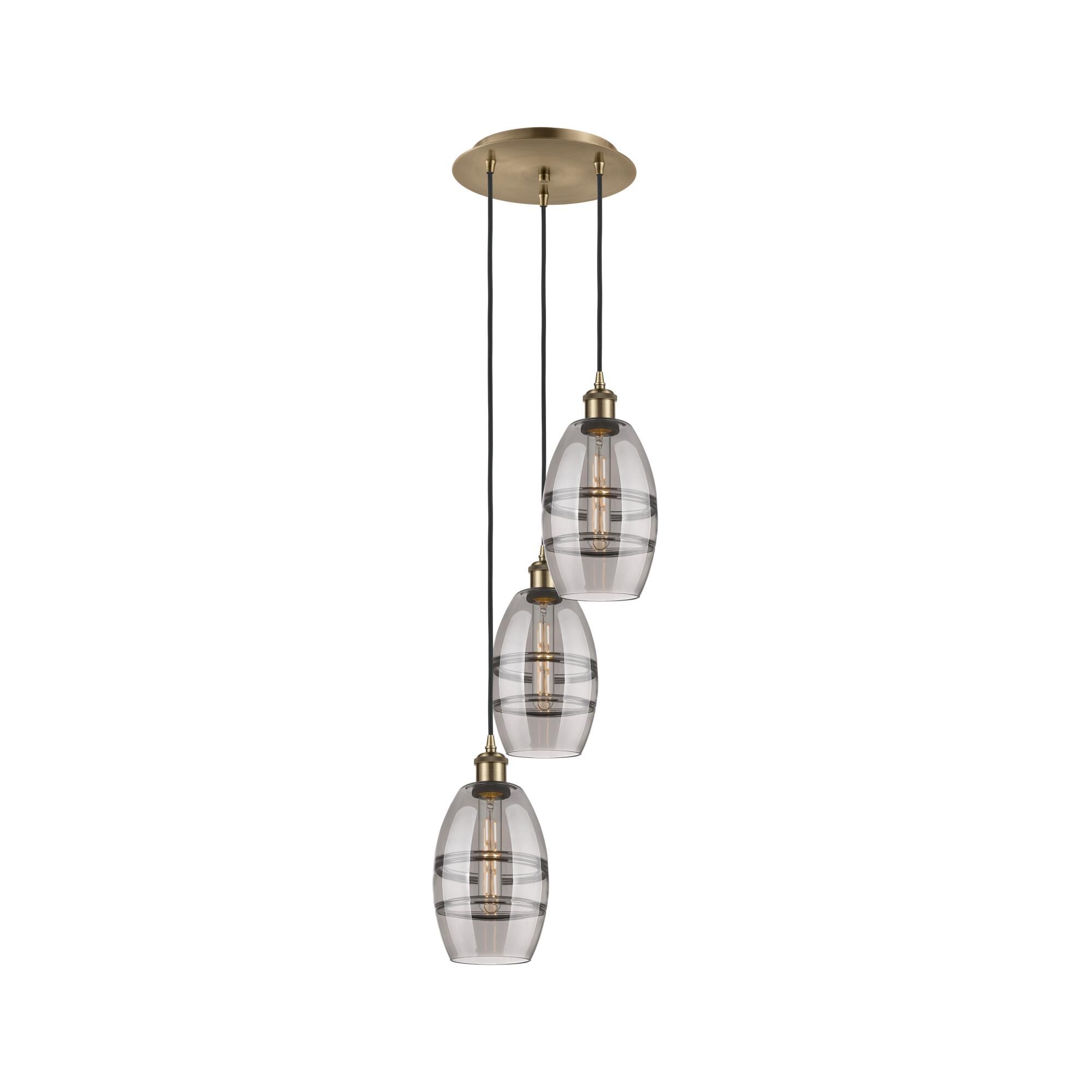 Bruno Marashlian Vaz 12 Inch Multi Light Pendant by Innovations Lighting