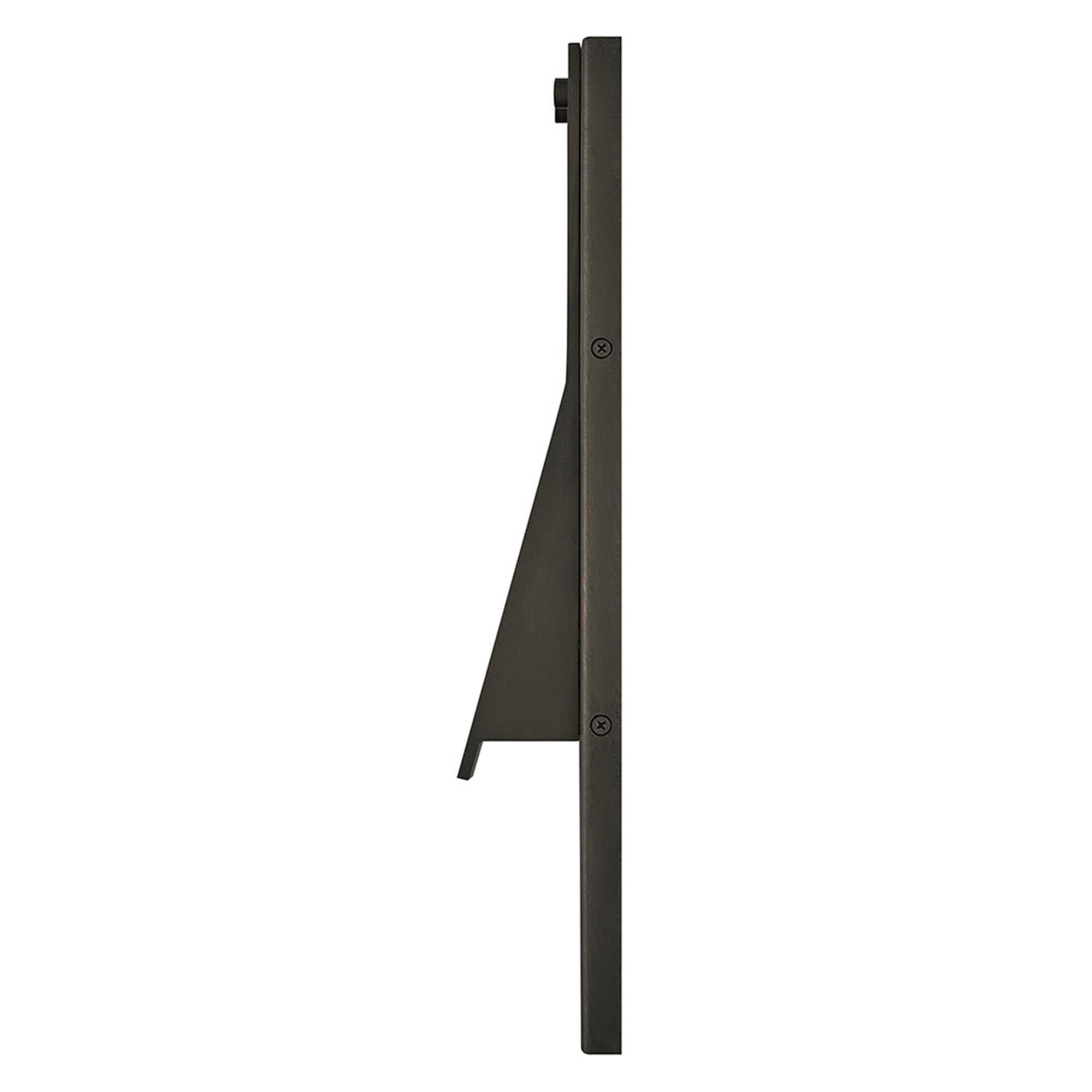 Shown in Black Oxide finish and Etched glass