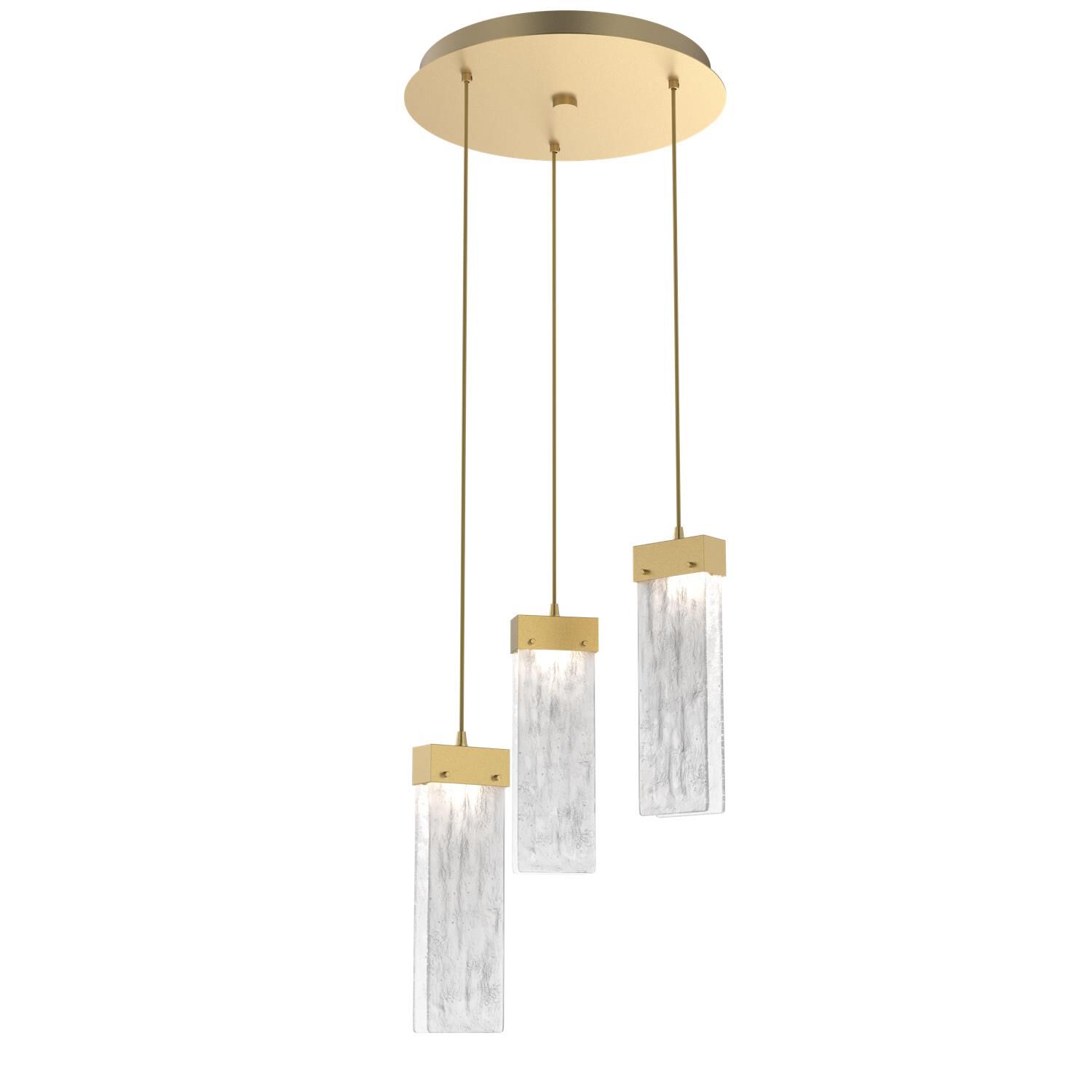Parallel 16 Inch 3 Light LED Multi Light Pendant by Hammerton Studio