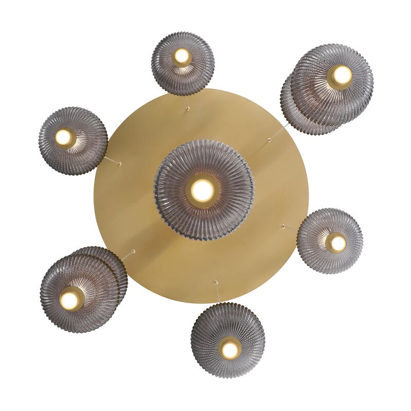 Palmas 30 Inch 7 Light Multi Light Pendant by Eurofase Lighting