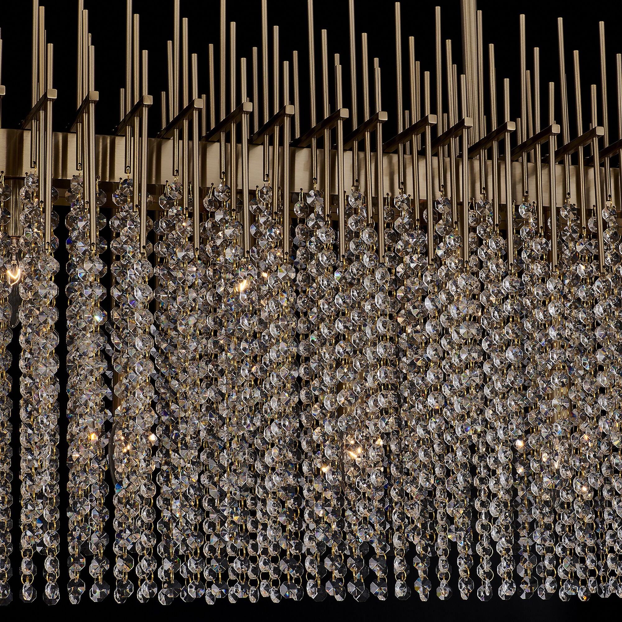 Estrella Large Linear Chandelier,